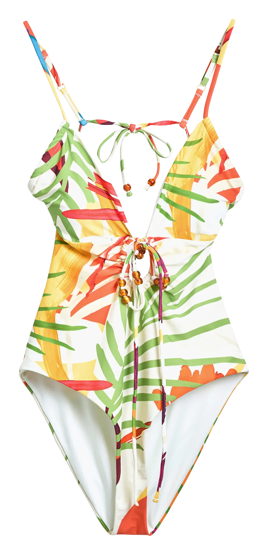 Maillot de bain une pièce Blanc