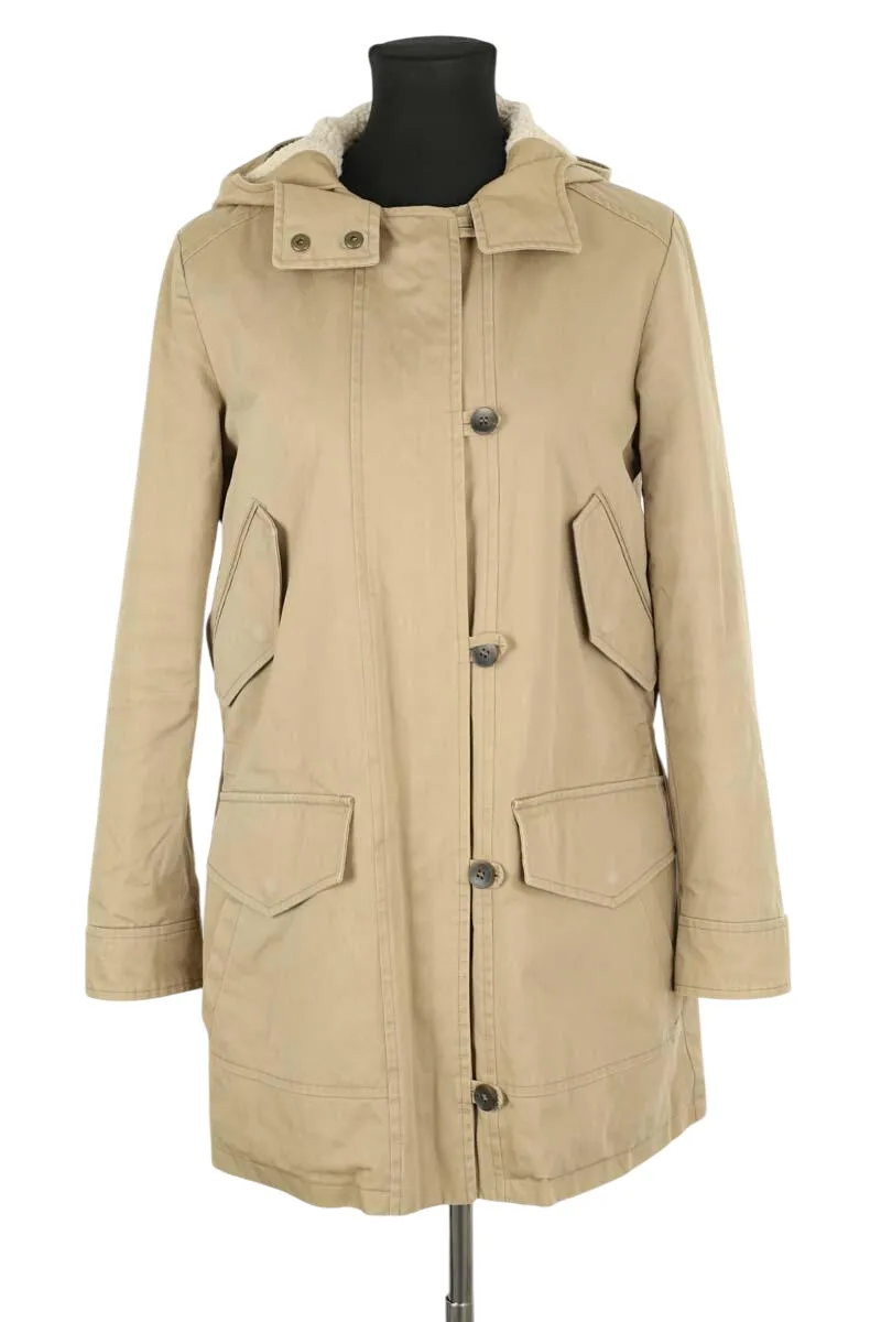 Manteau camel Marron