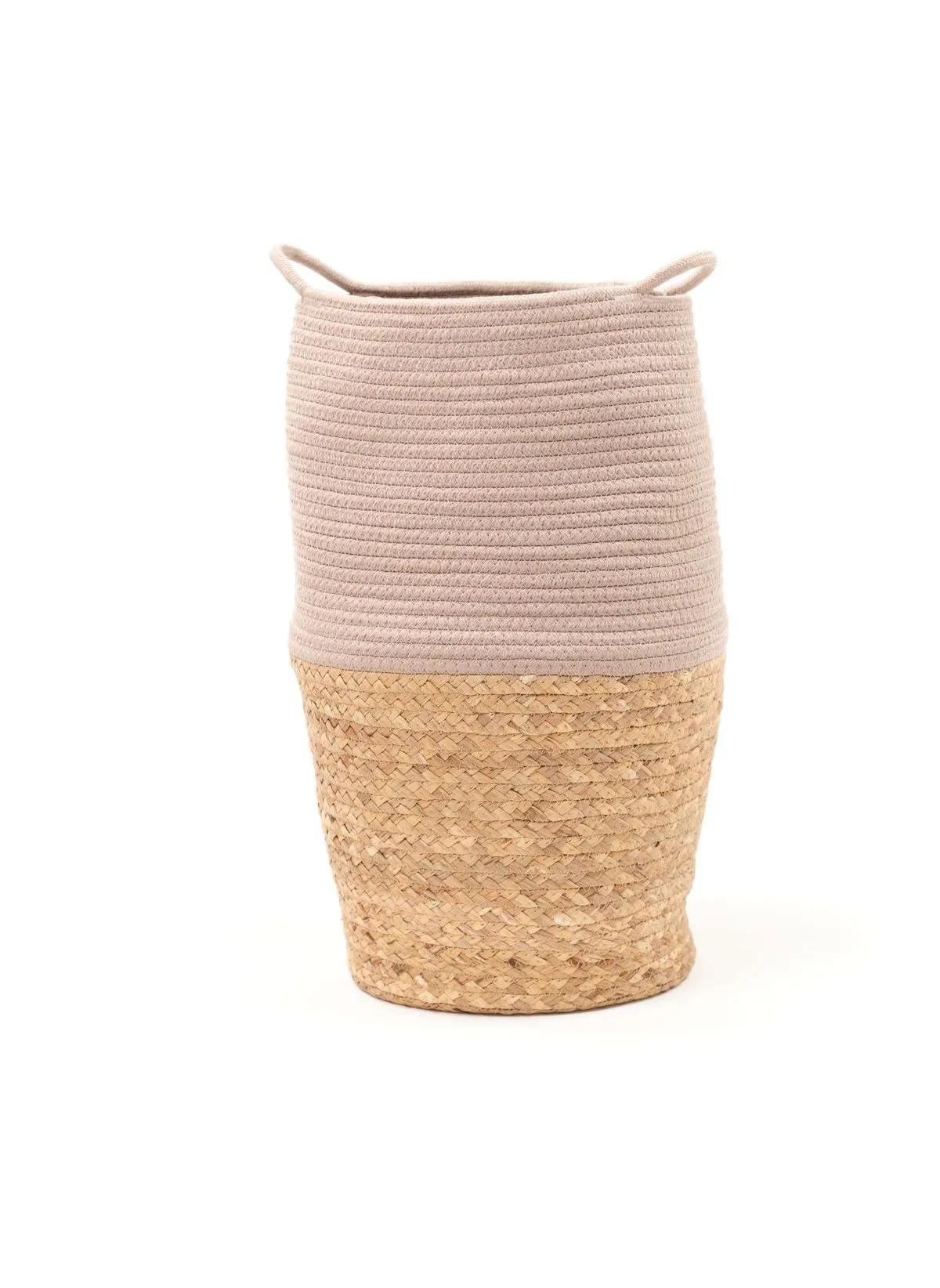 Panier long en coton Beige LA FACTORY