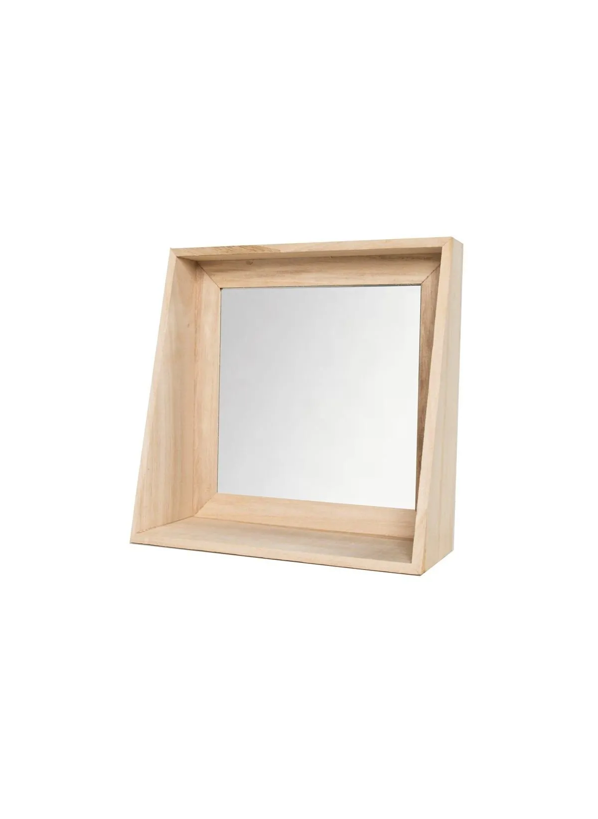 Miroir à poser recatngulaire en bois Beige INDIES