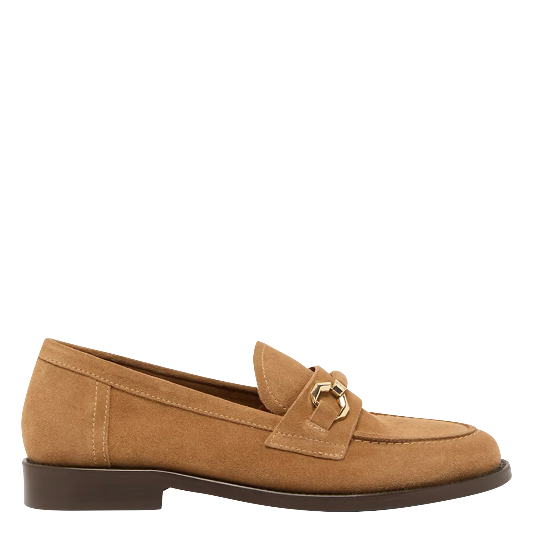 Mocassins en cuir velours Beige DROP
