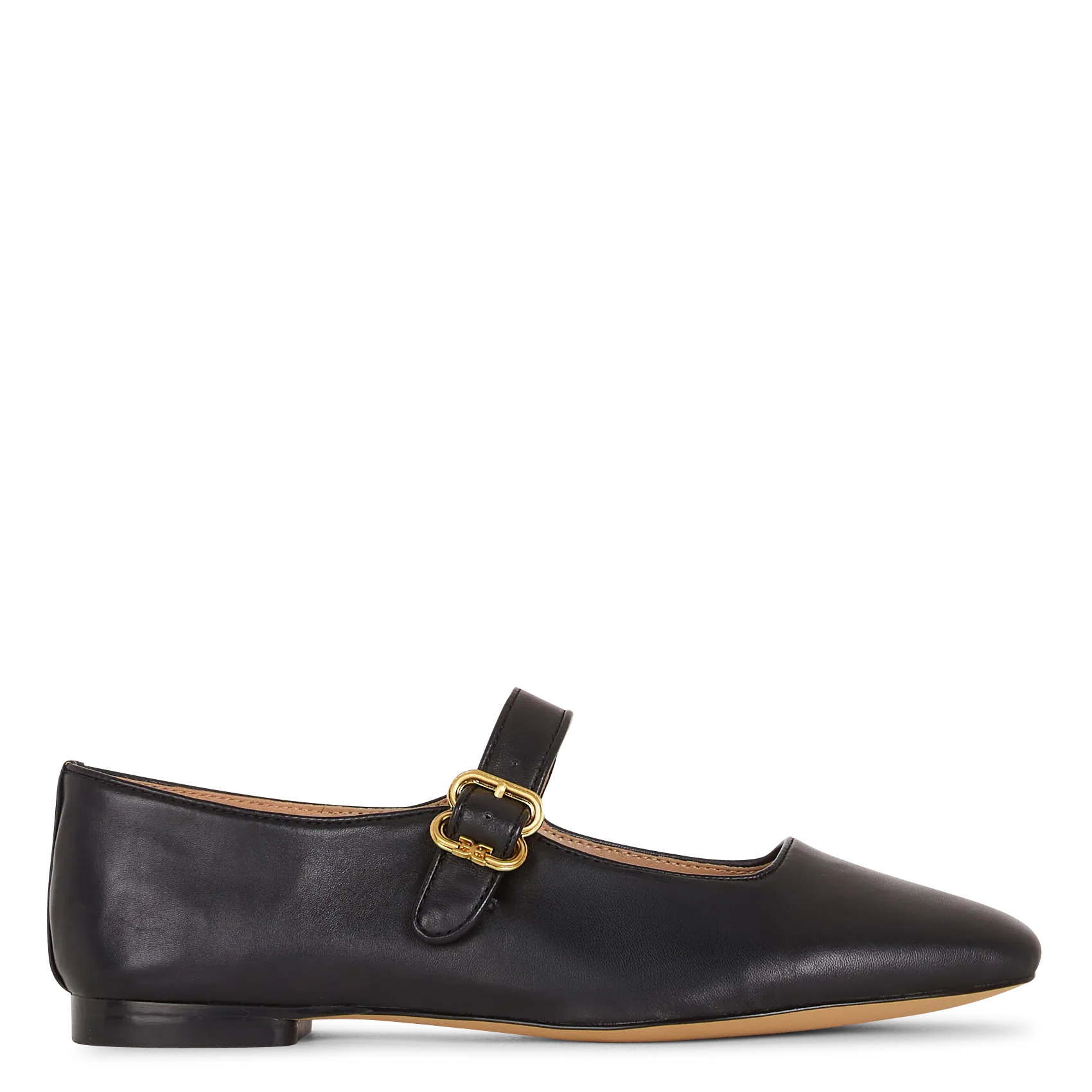 Ballerines en cuir Noir MICHAELA