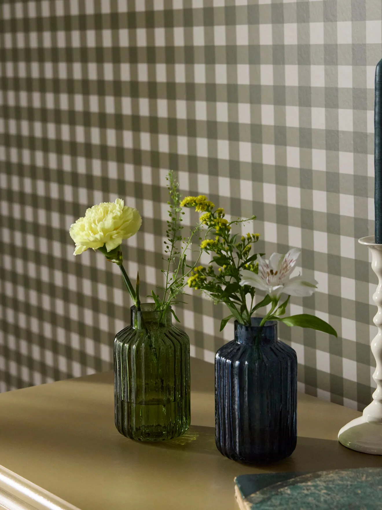 Vase en verre marion Vert