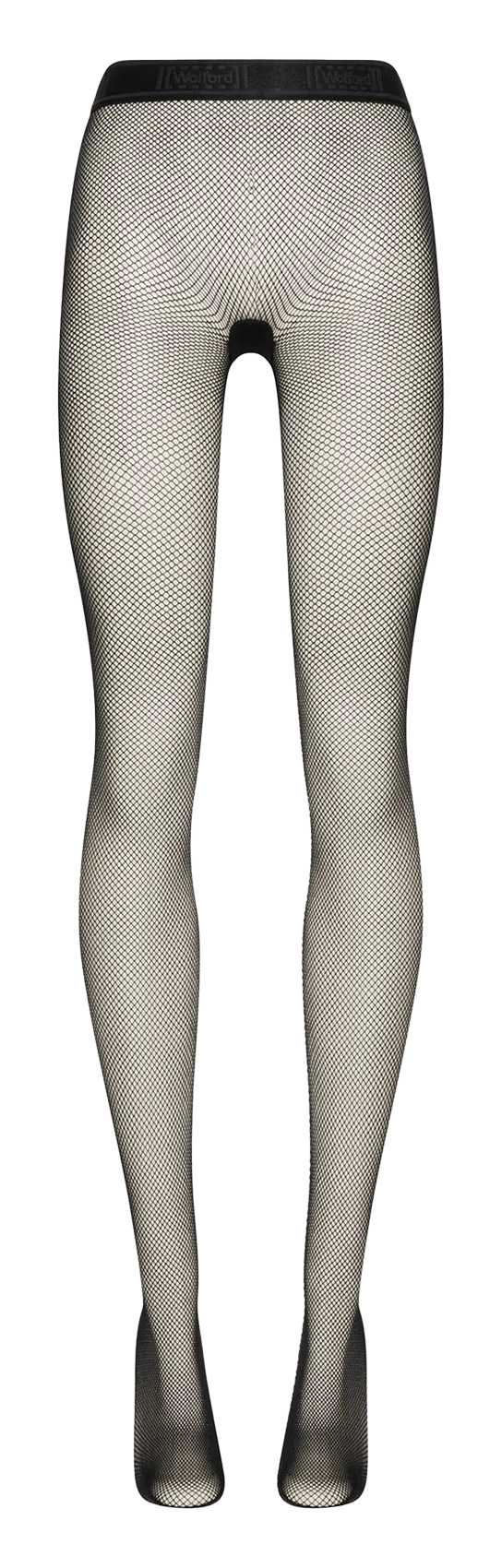 Collants en fil econyl recyclé Noir