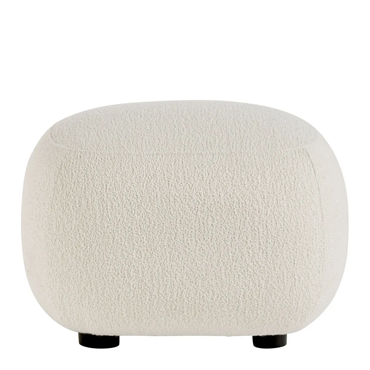 Pouf lisette en bouclette Beige LISETTE