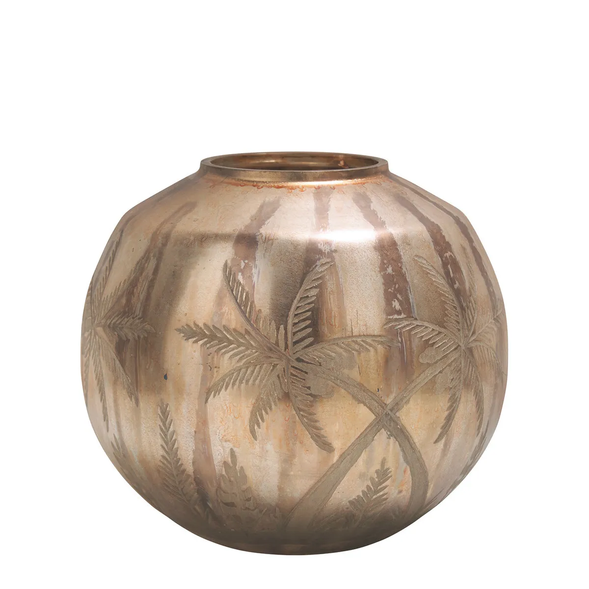 Vase boule finition mat Doré MIRAGE