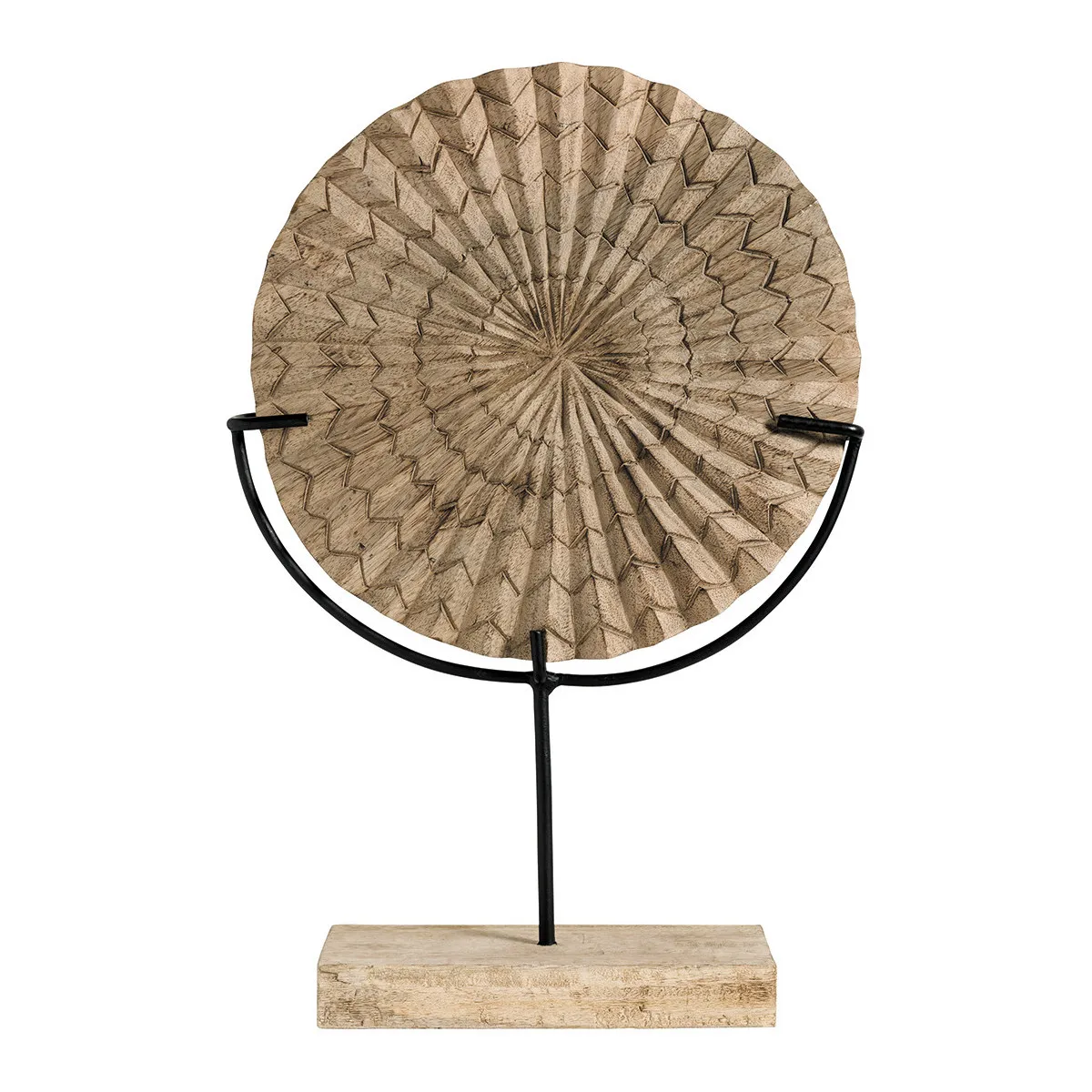 Statue ornement surya - petit modèle Beige SURYA