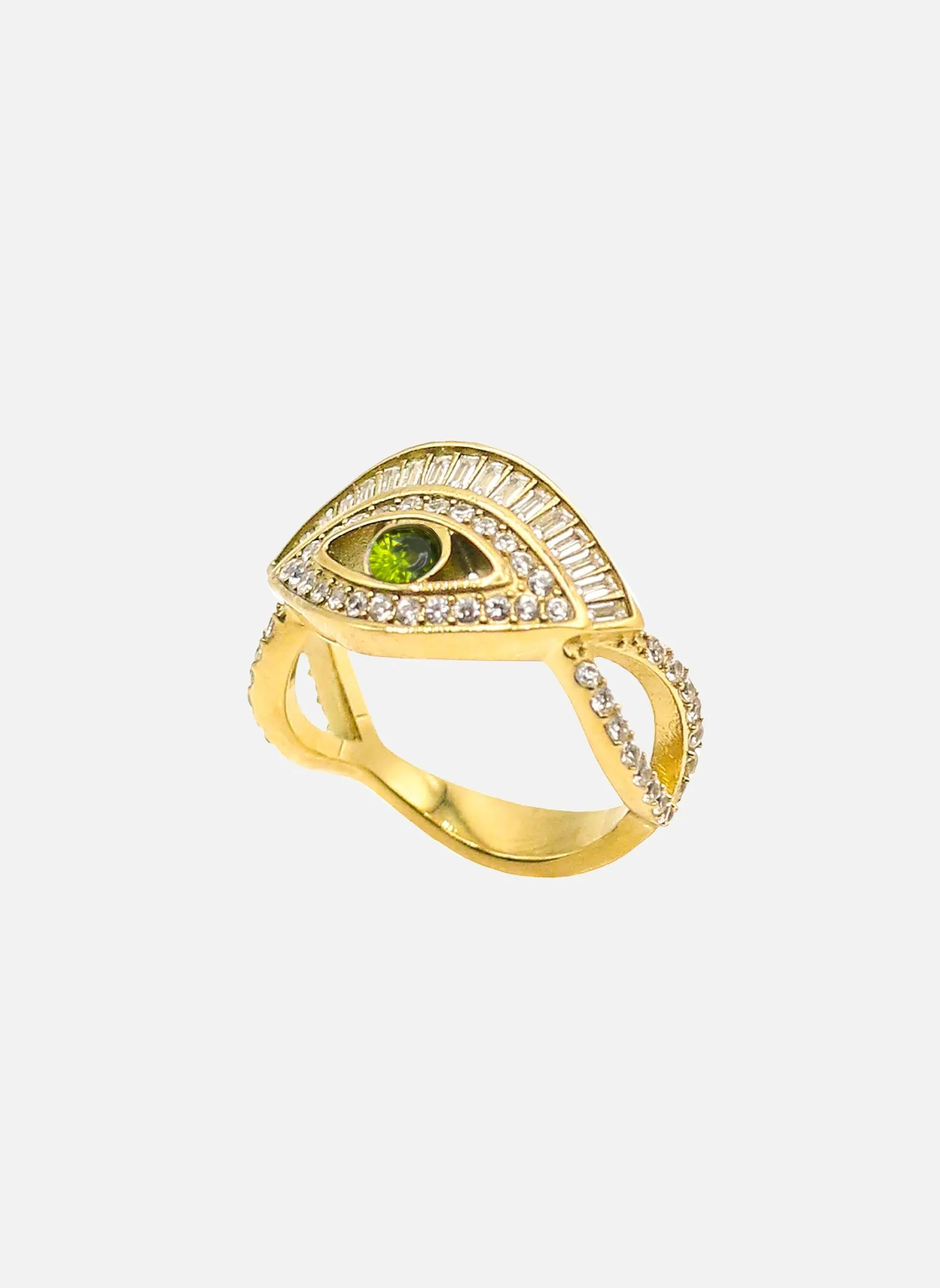 Bague fine aten Vert ATEN