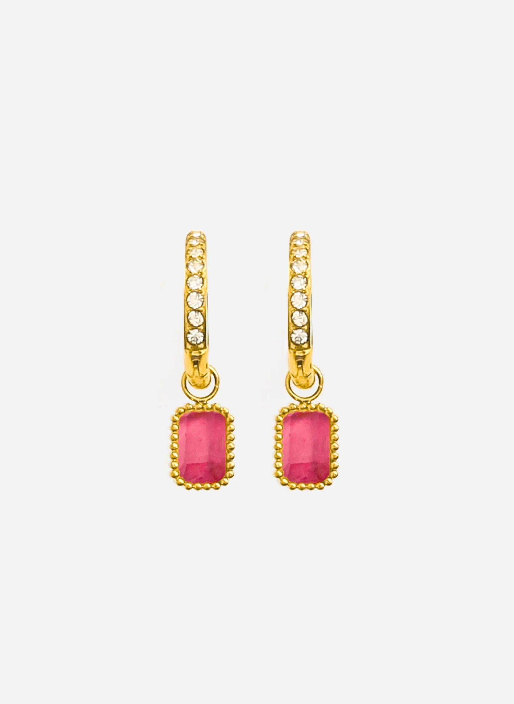 Mini créoles eleni Rose ELENI