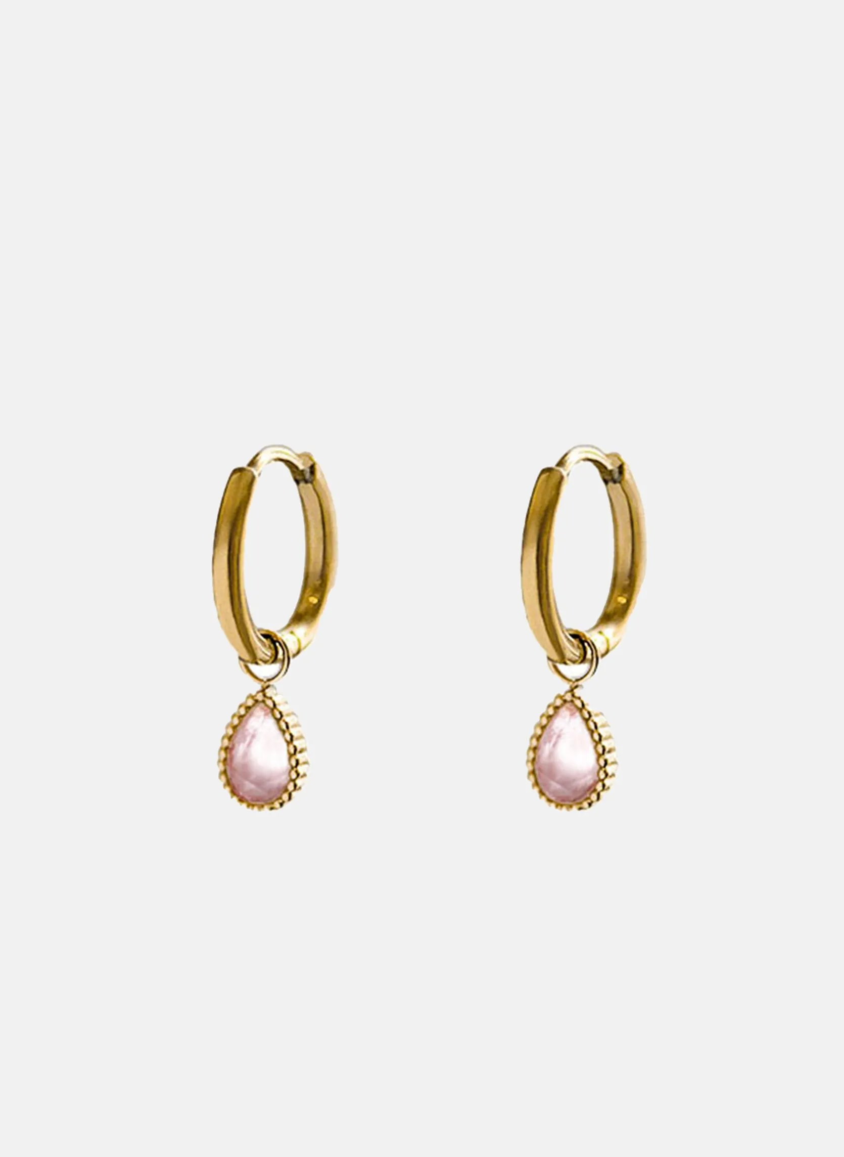 Mini créoles helios Rose HELIOS