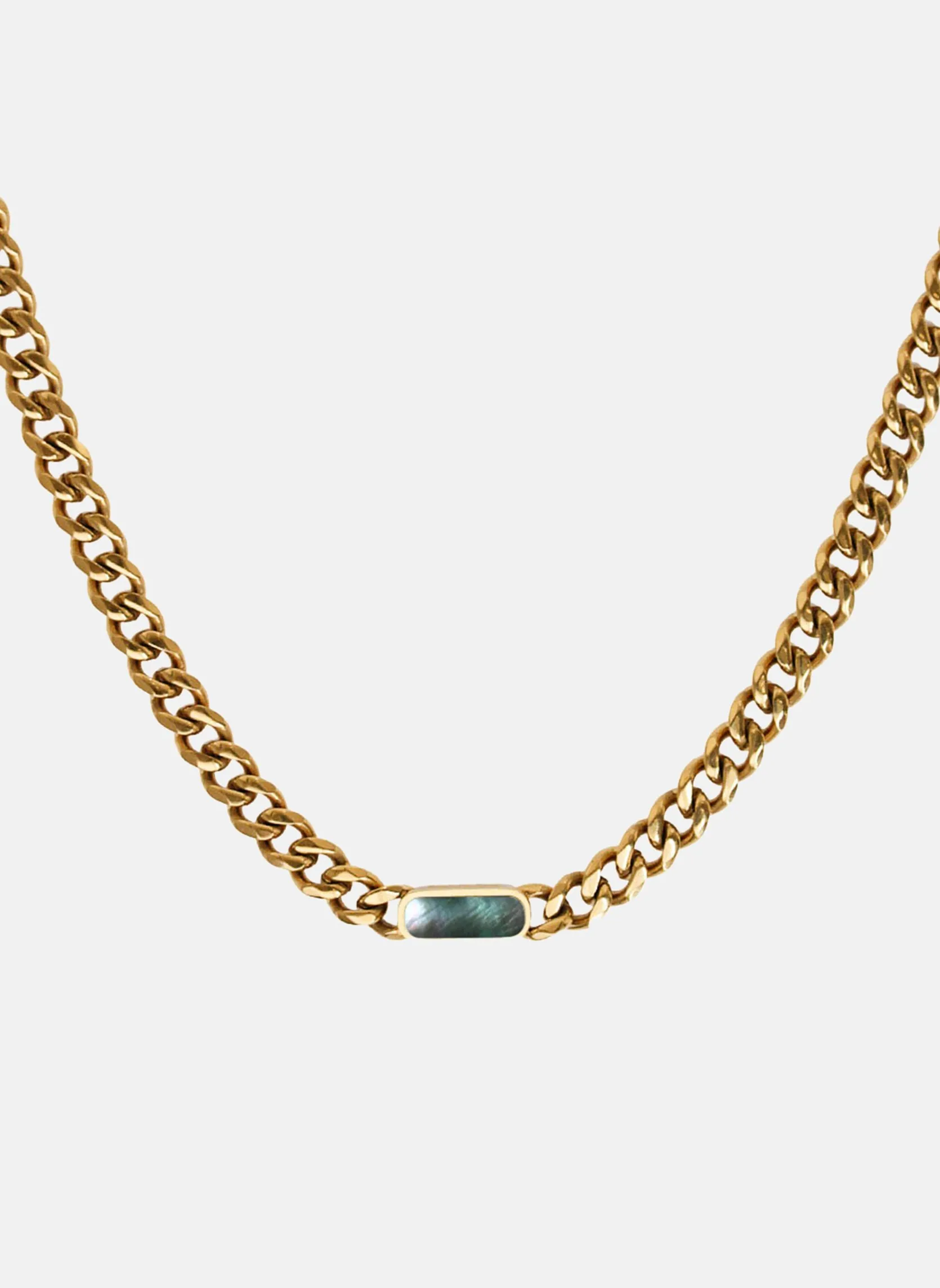 Collier chaîne columba Gris COLUMBA-COLLIER