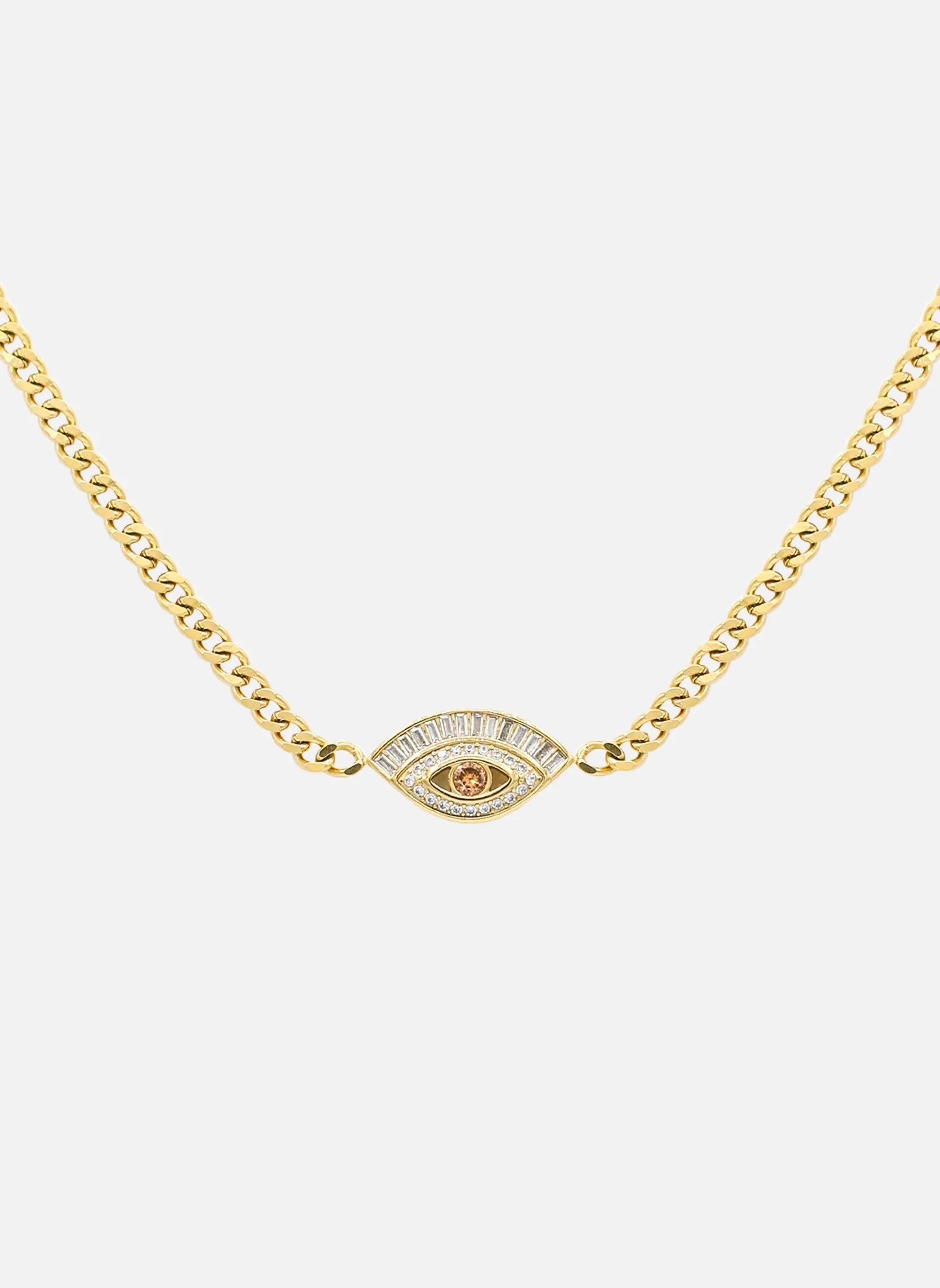 Collier chaîne seth Jaune SETH