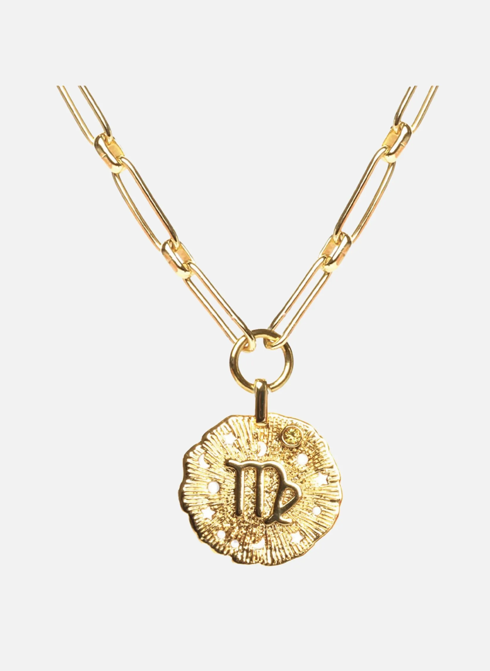 Collier chaîne vierge Doré VIERGE