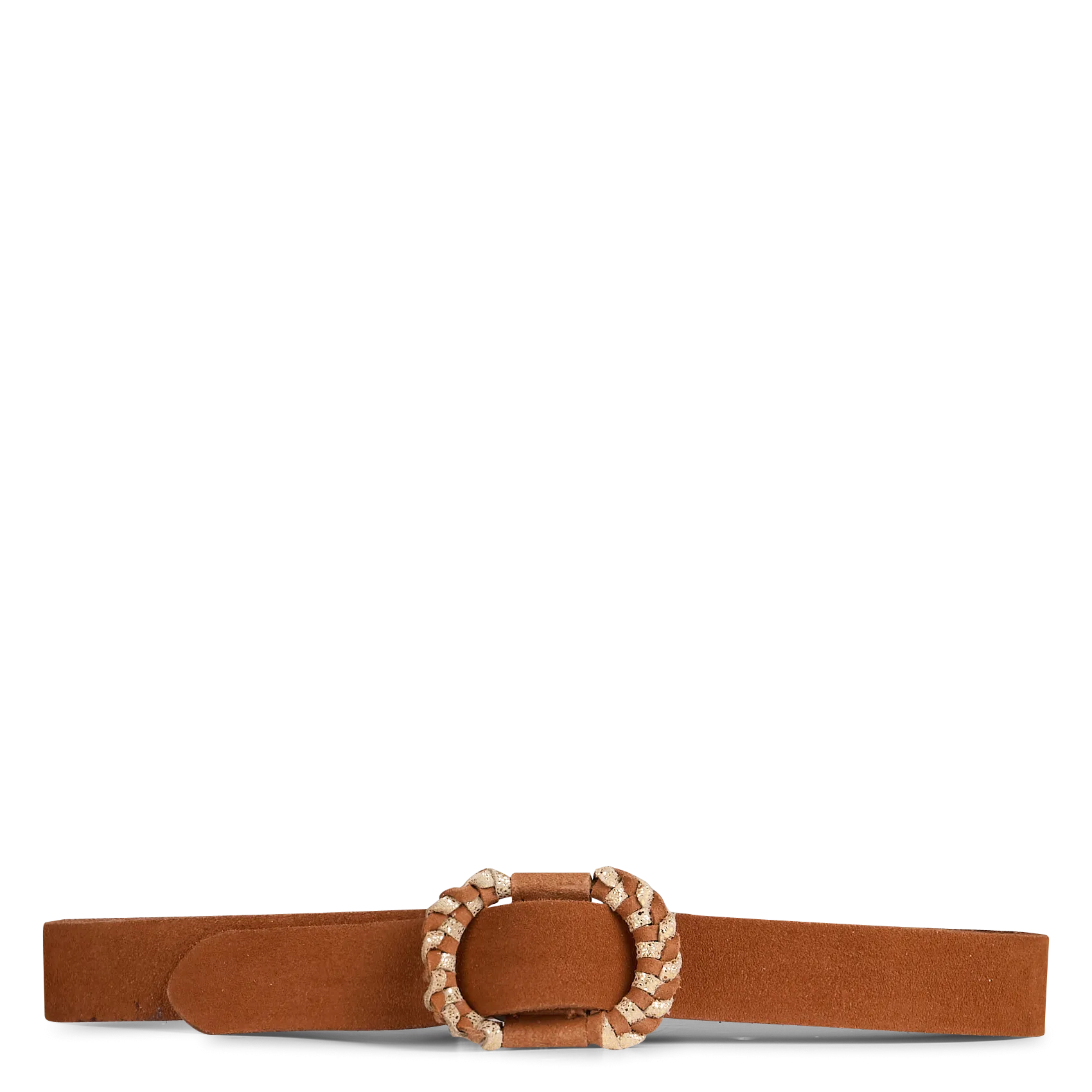 Ceinture ne cuir Marron TJANA