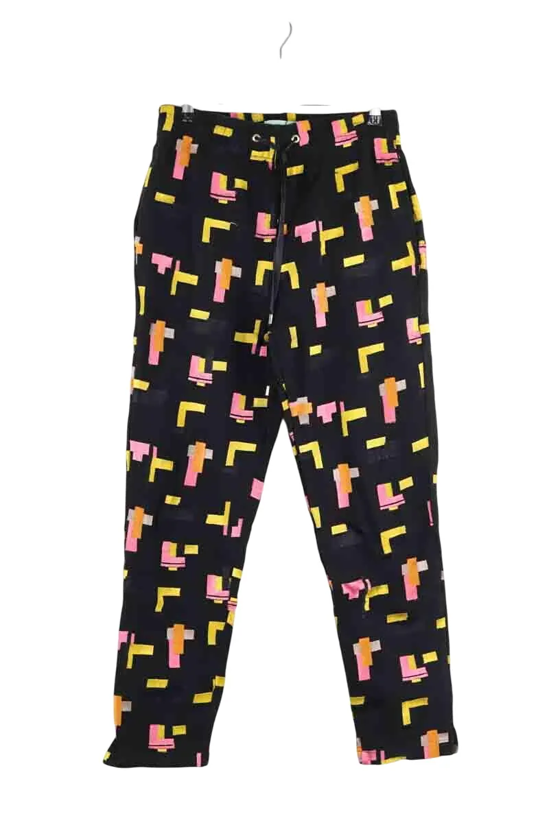 Pantalon de sport en coton Noir