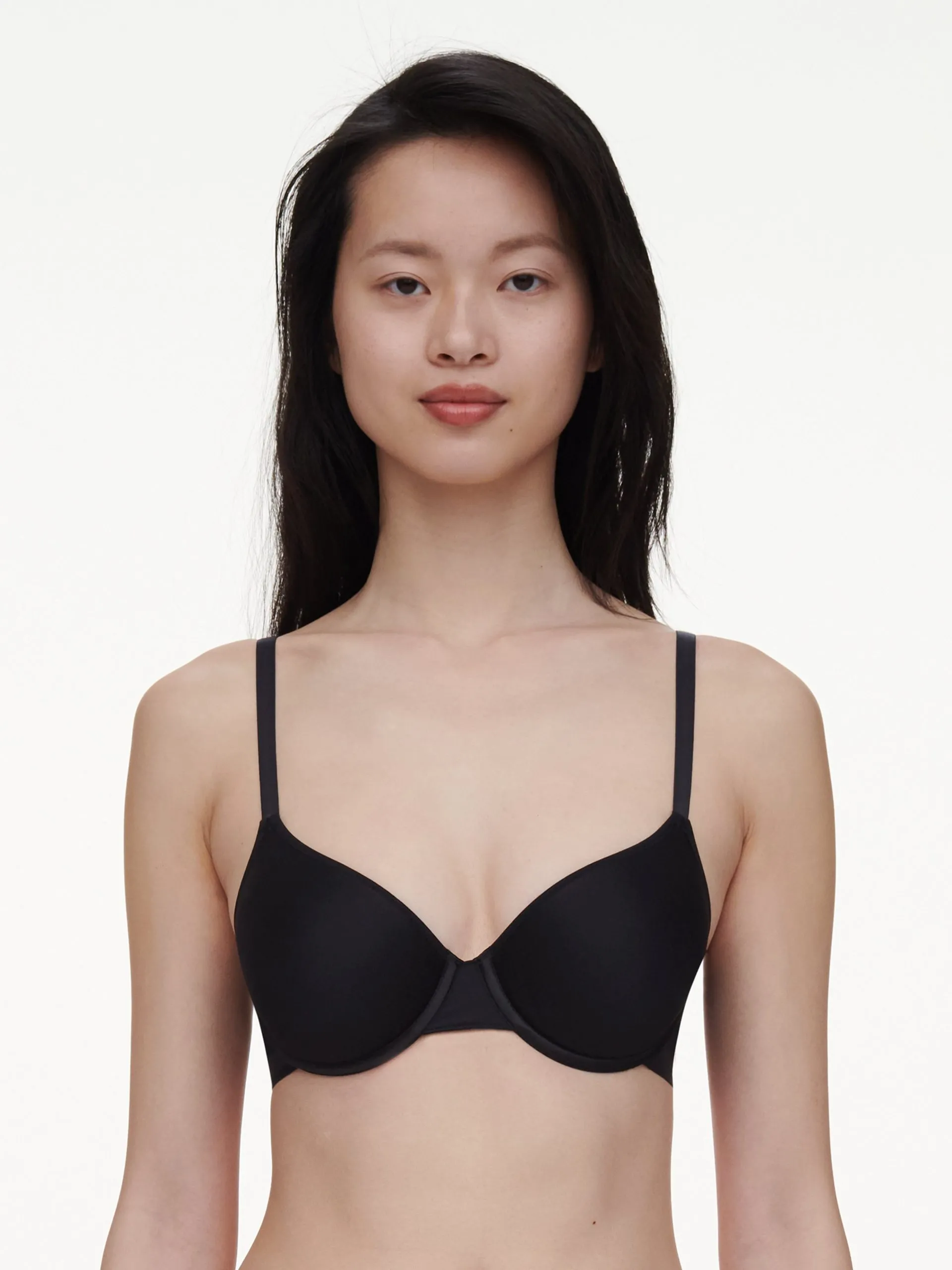 Soutien-gorge mémoire de forme emboîtant en dentelle Noir EASY BLISS
