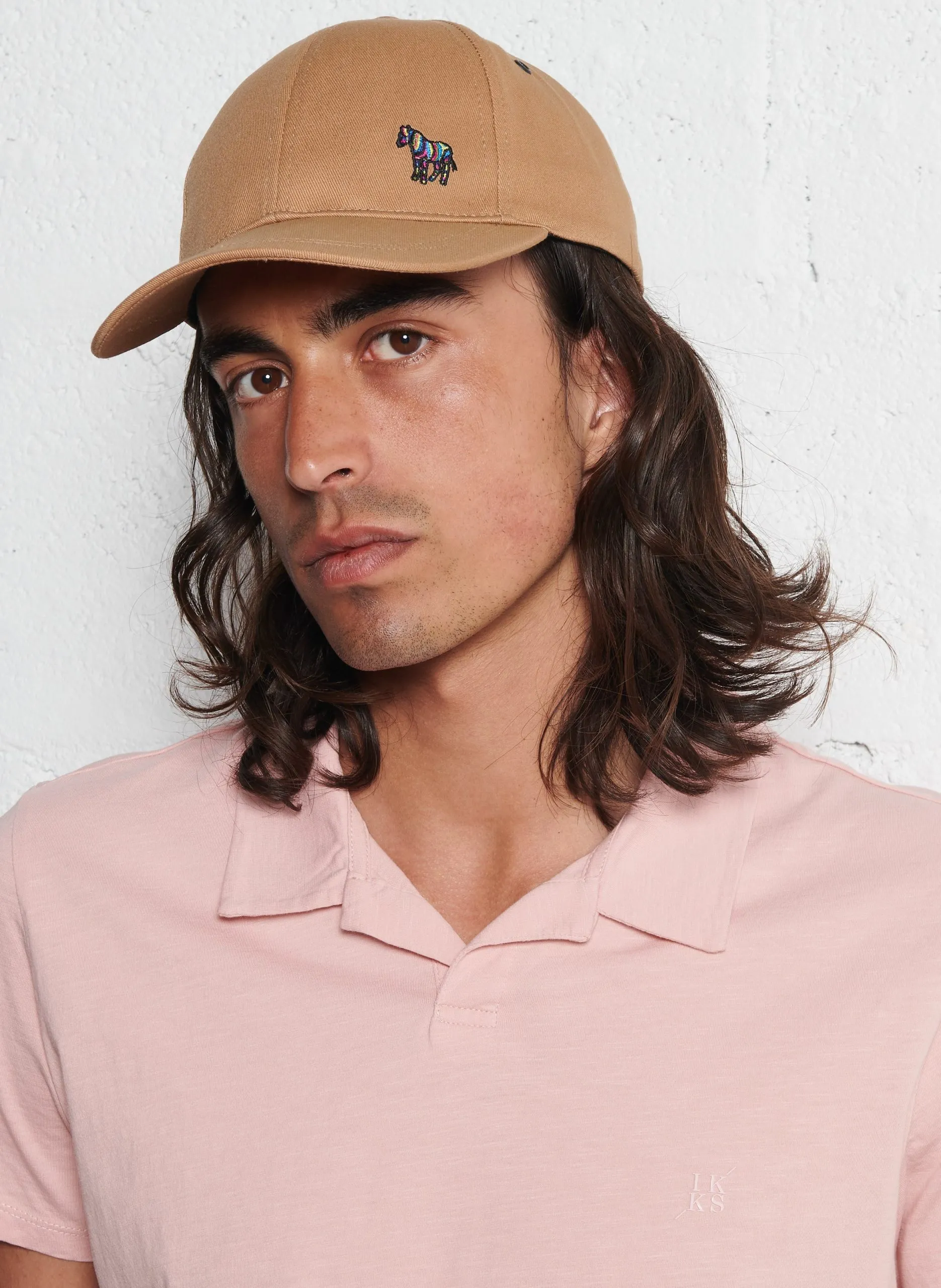 Casquette en coton Marron