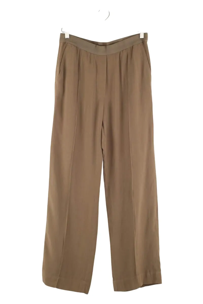 Pantalon droit marron Marron