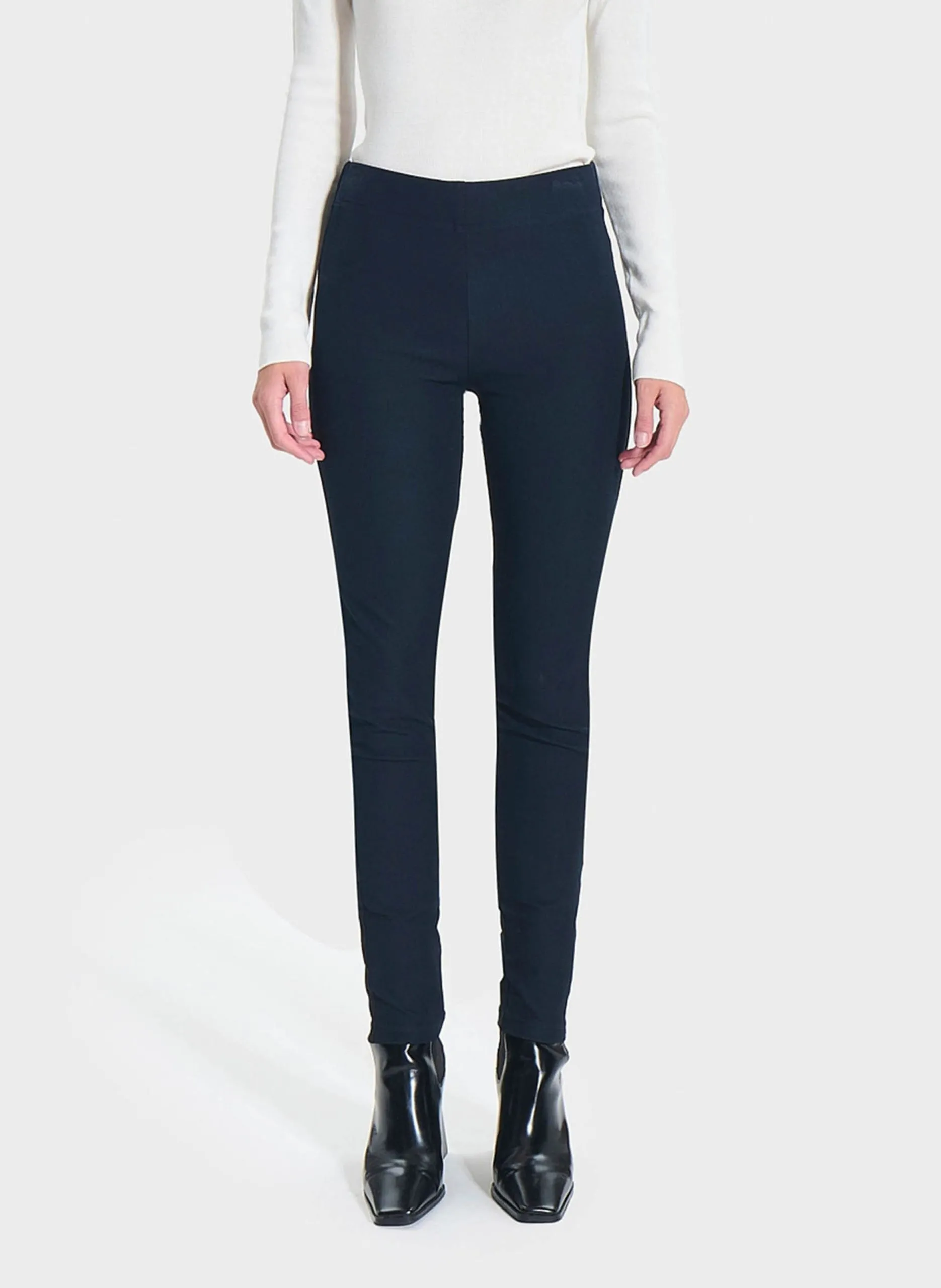 Pantalon skinny stretch Noir PERROTIN