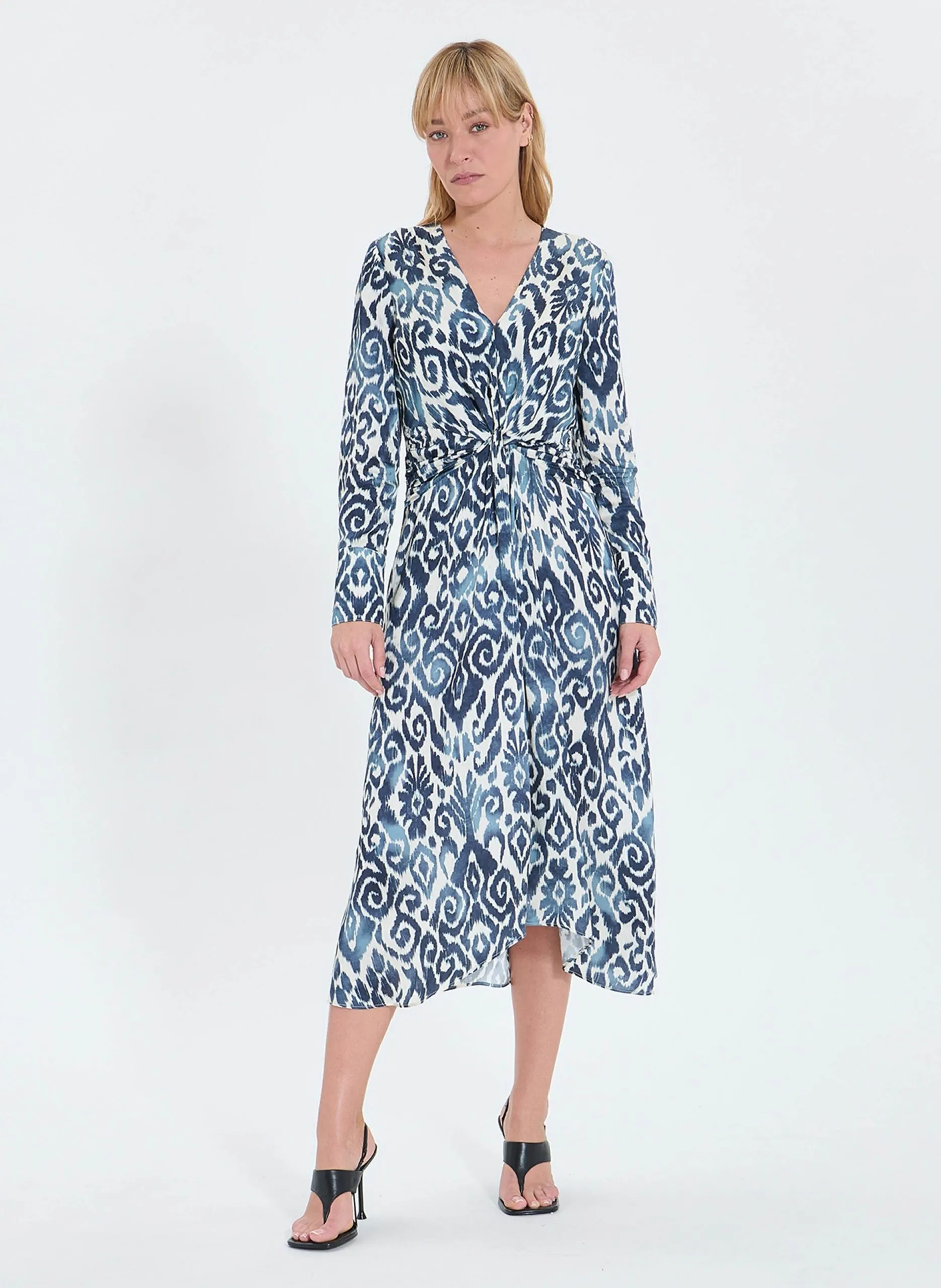 Robe longue imprimée Multicolore RUKA