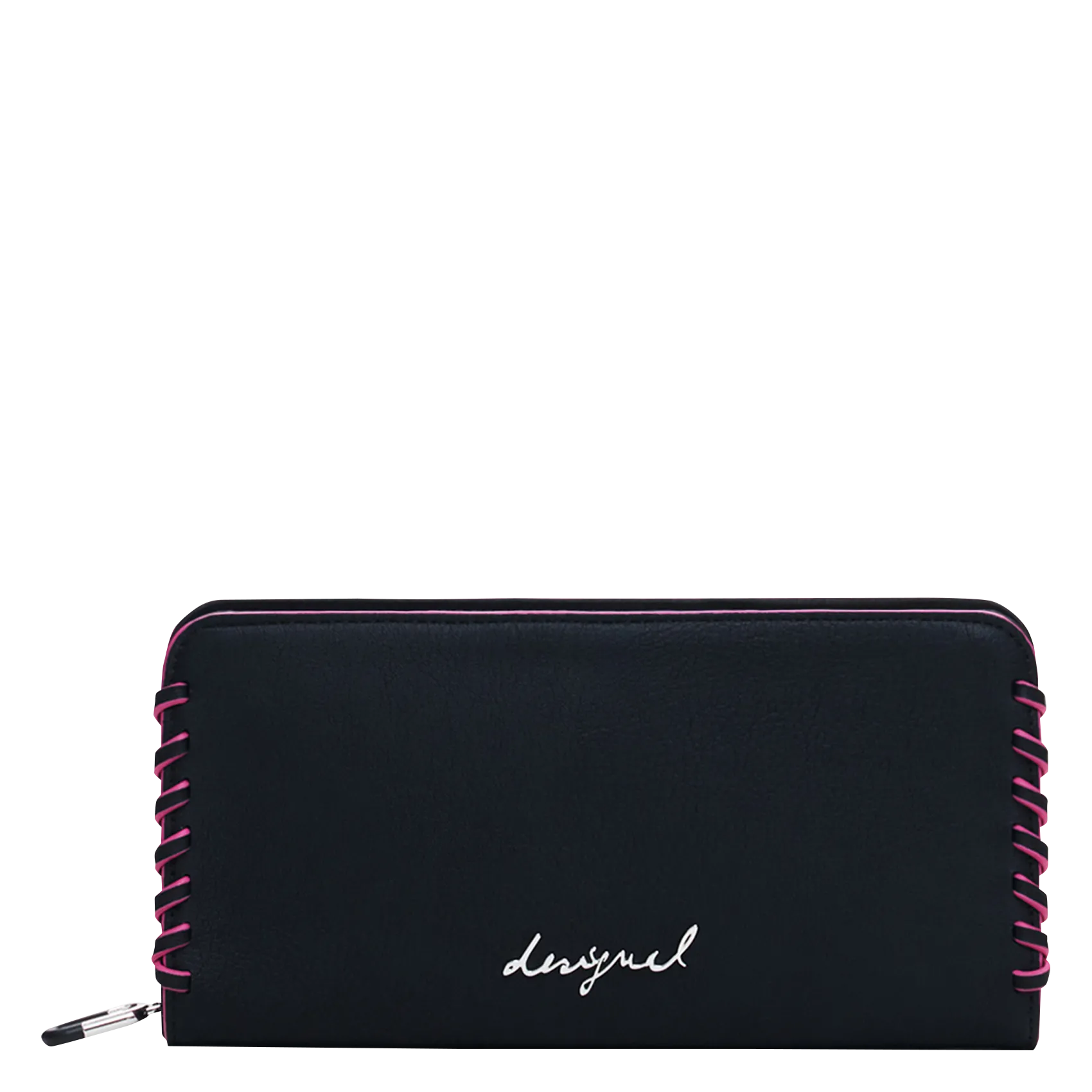 Portefeuille effet cuir Noir