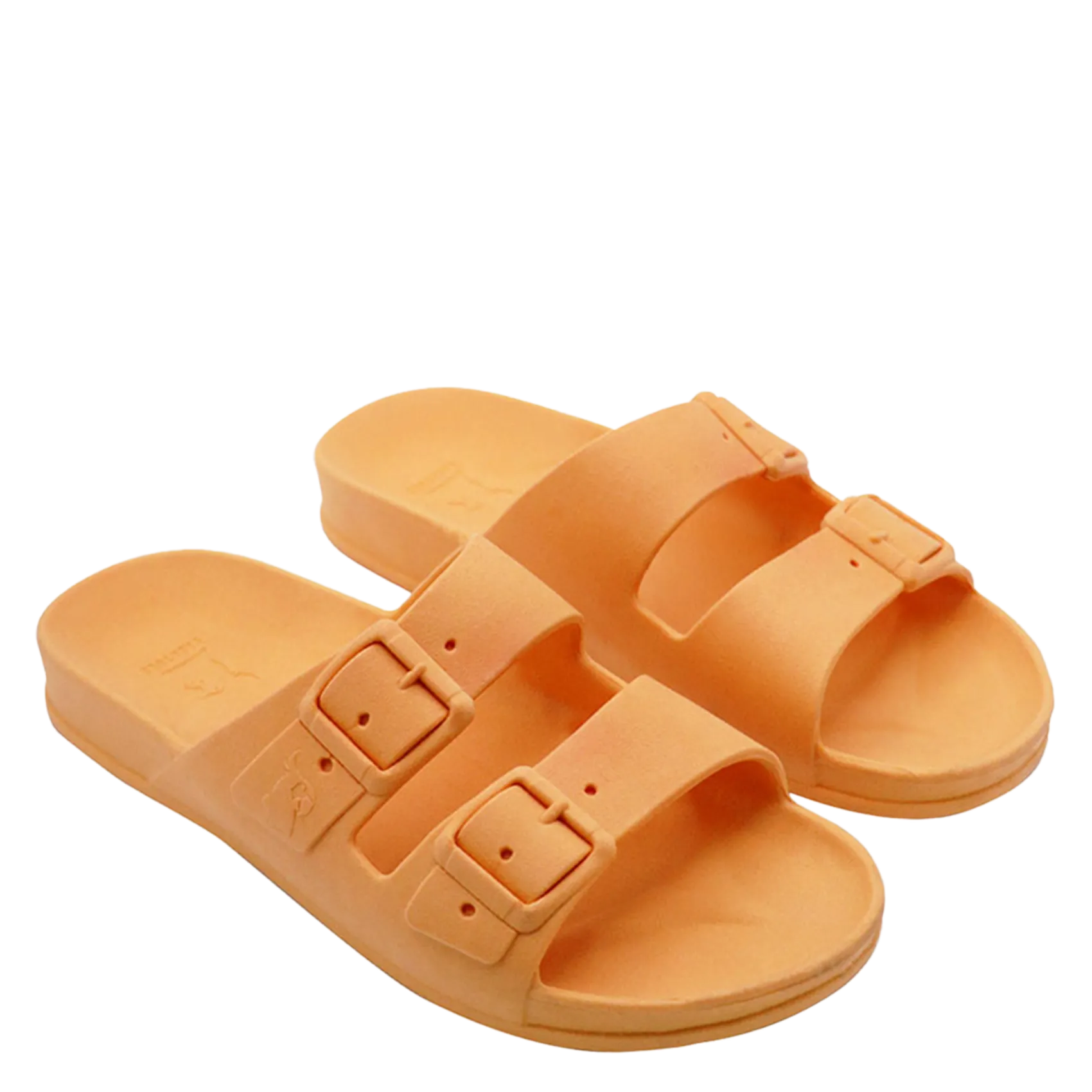 Sandales plates Orange BELO HORIZONTE