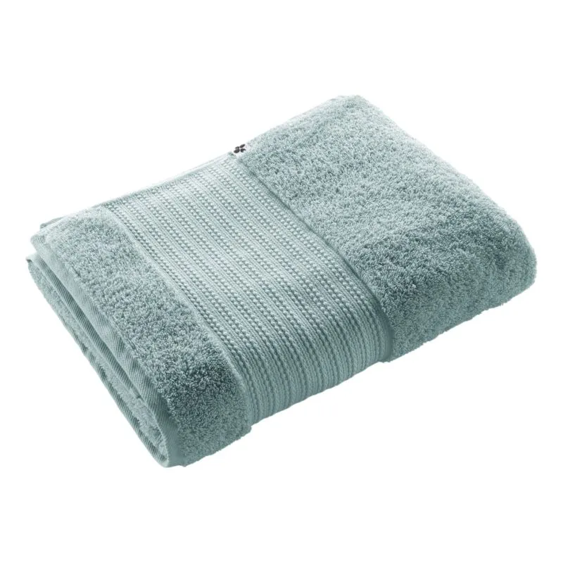 Drap de bain 100% coton peigné Bleu