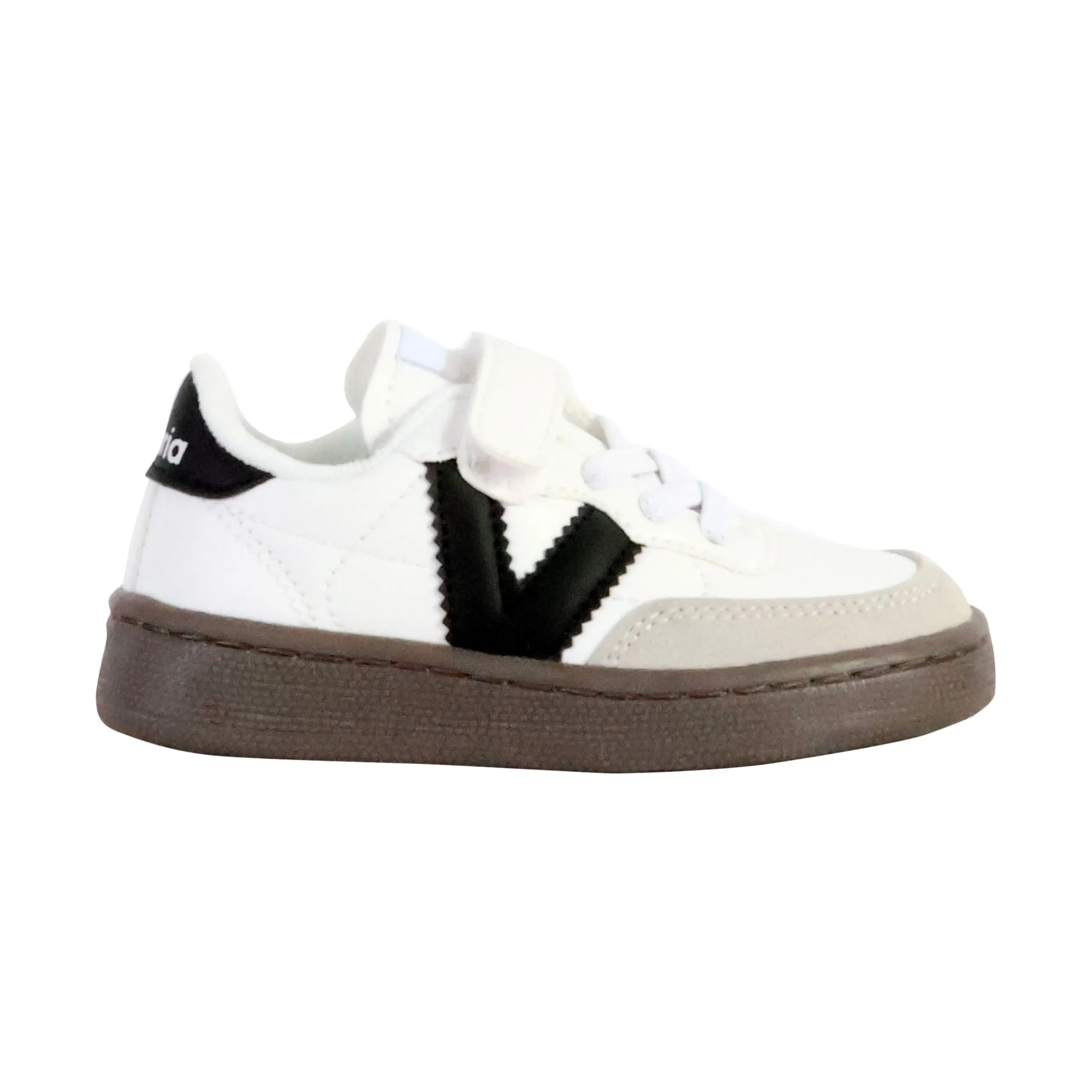 Basket enfant à scratches Blanc