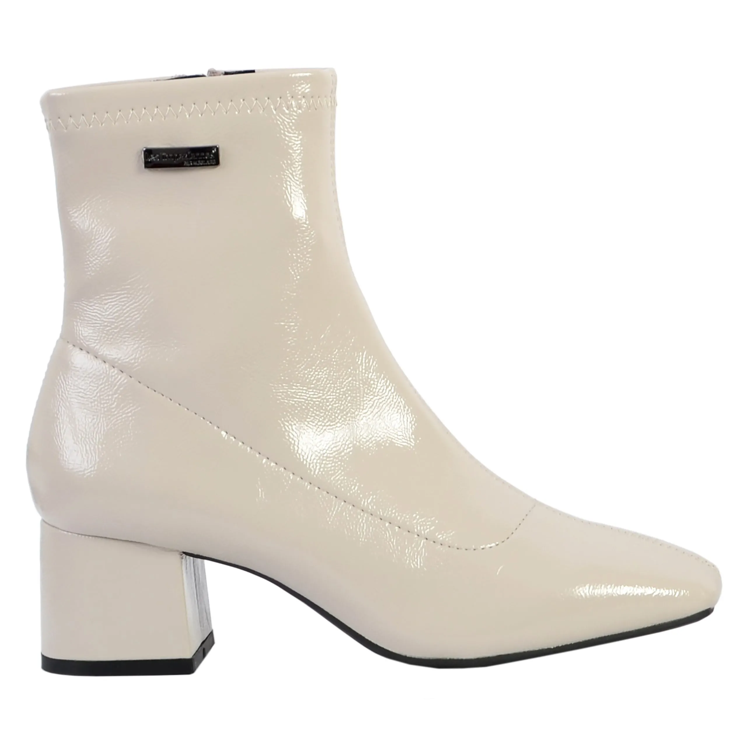 Bottines en cuir Daniela Blanc