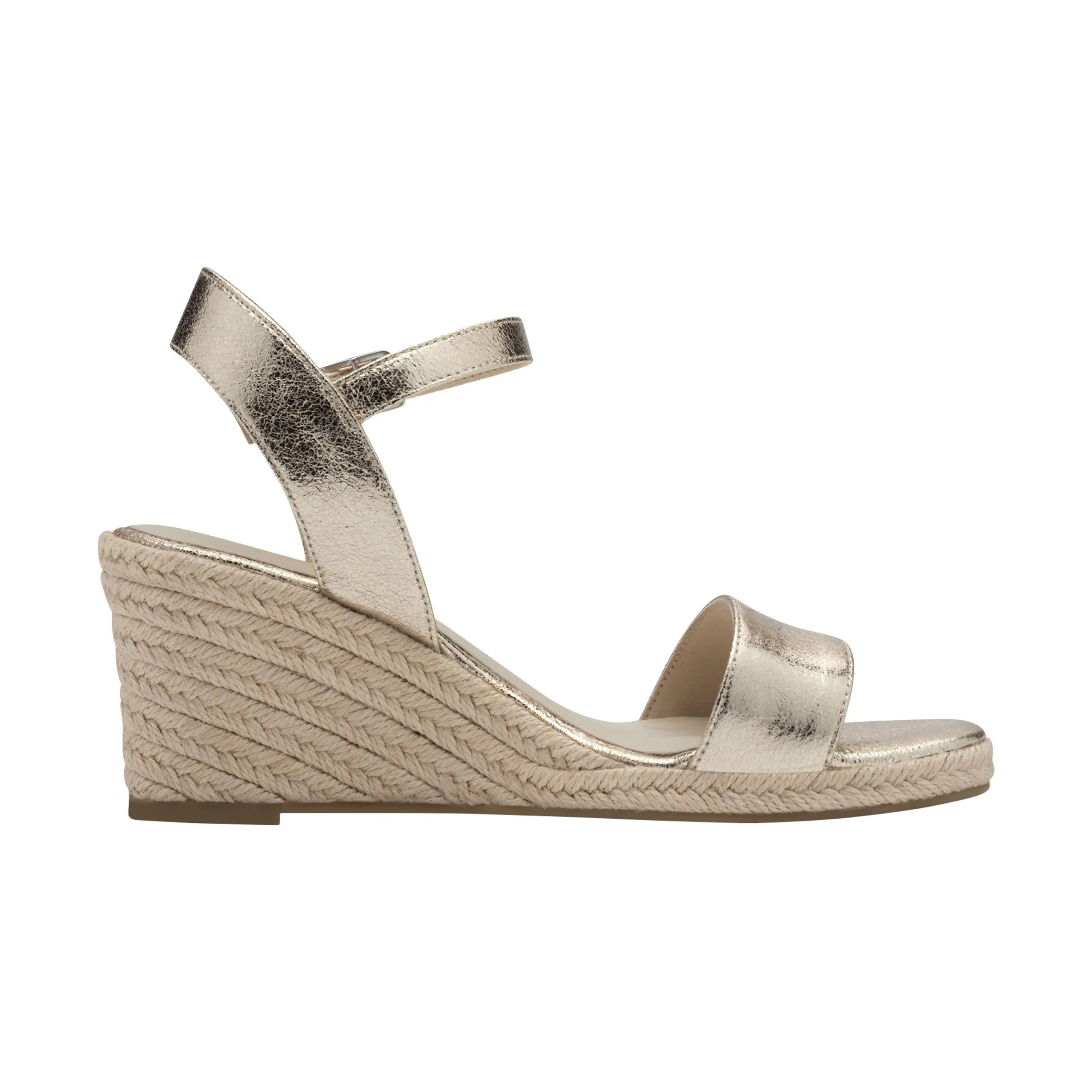 Sandales compensées touch-it Rose