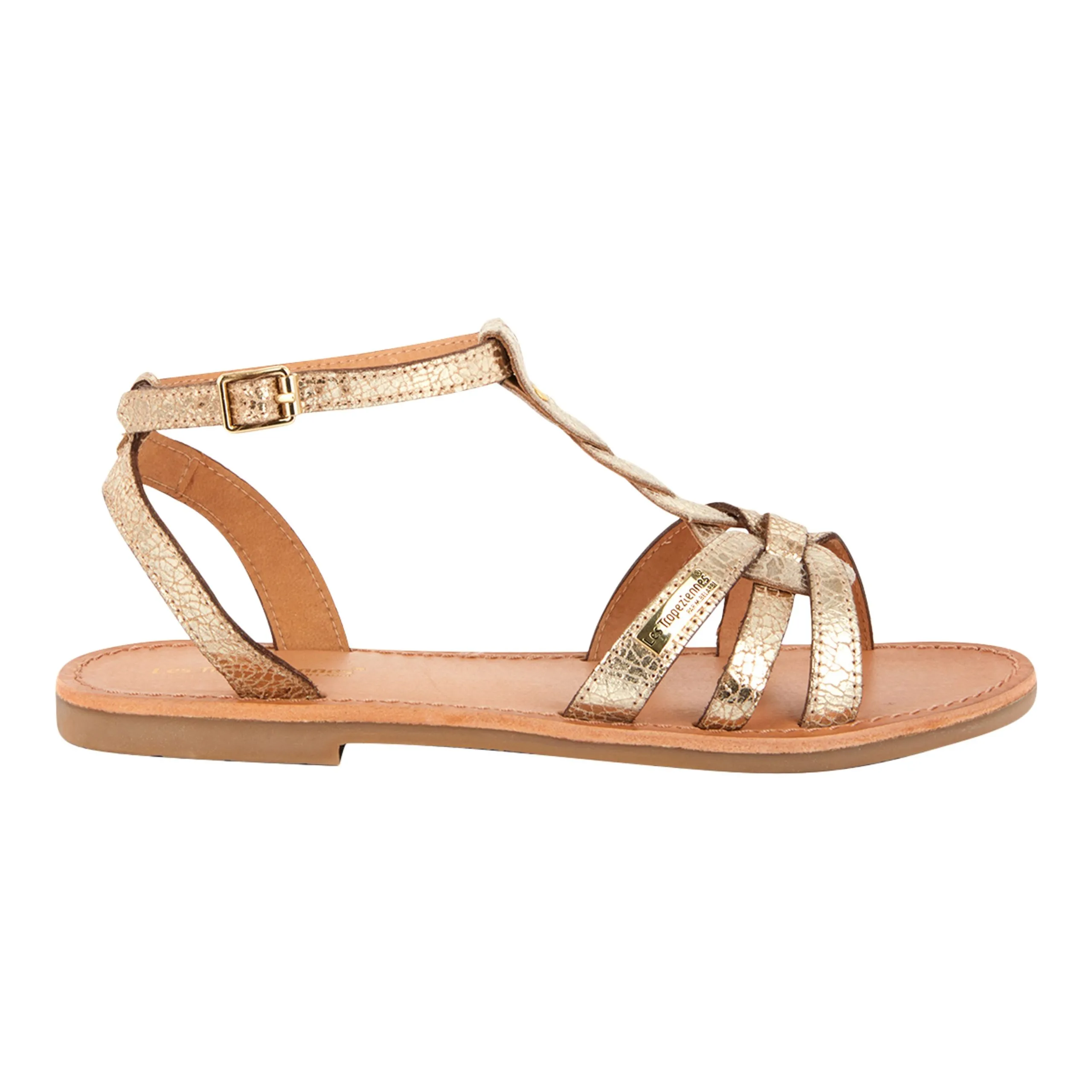 Sandales cuir hamsuni Doré