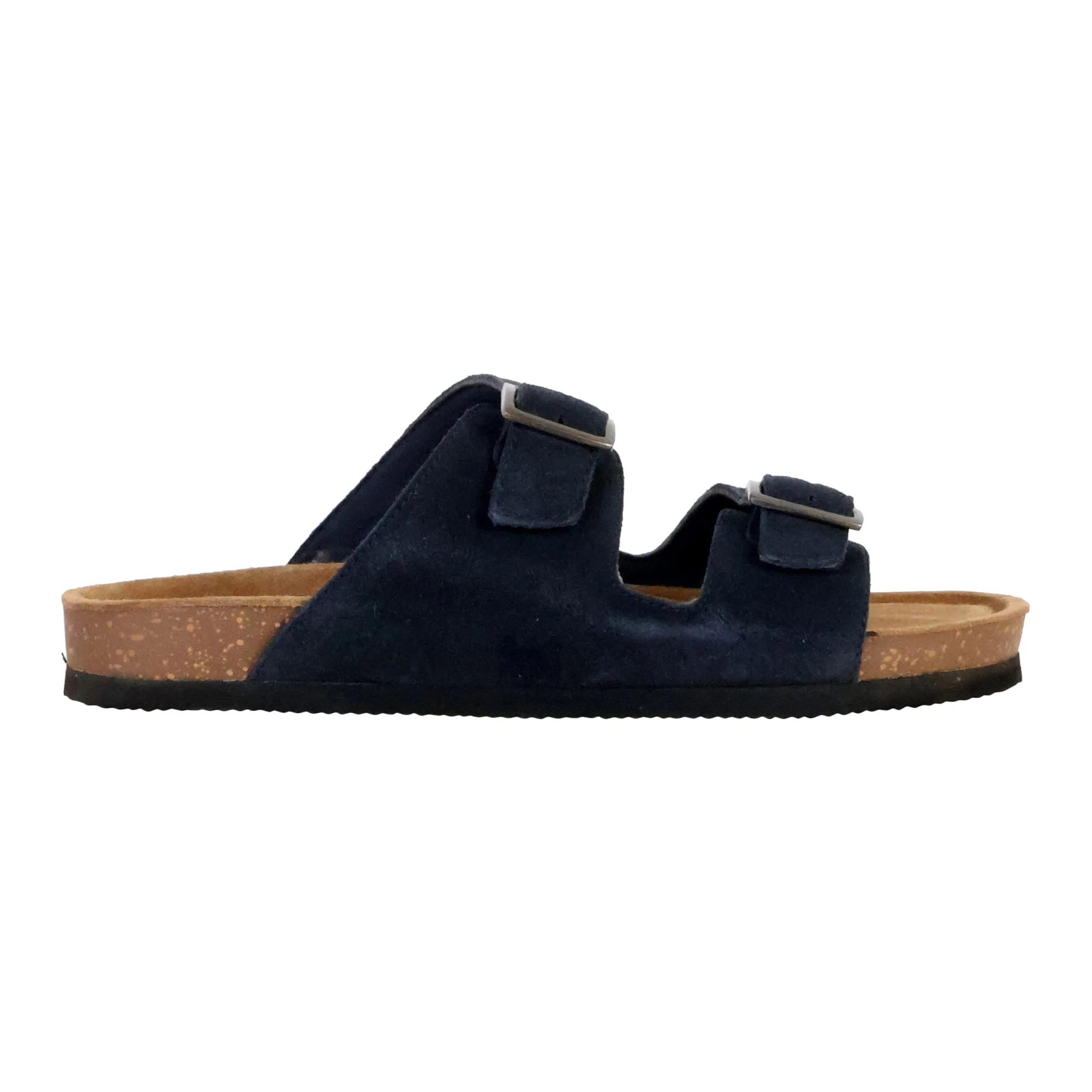 Sandales cuir california Bleu
