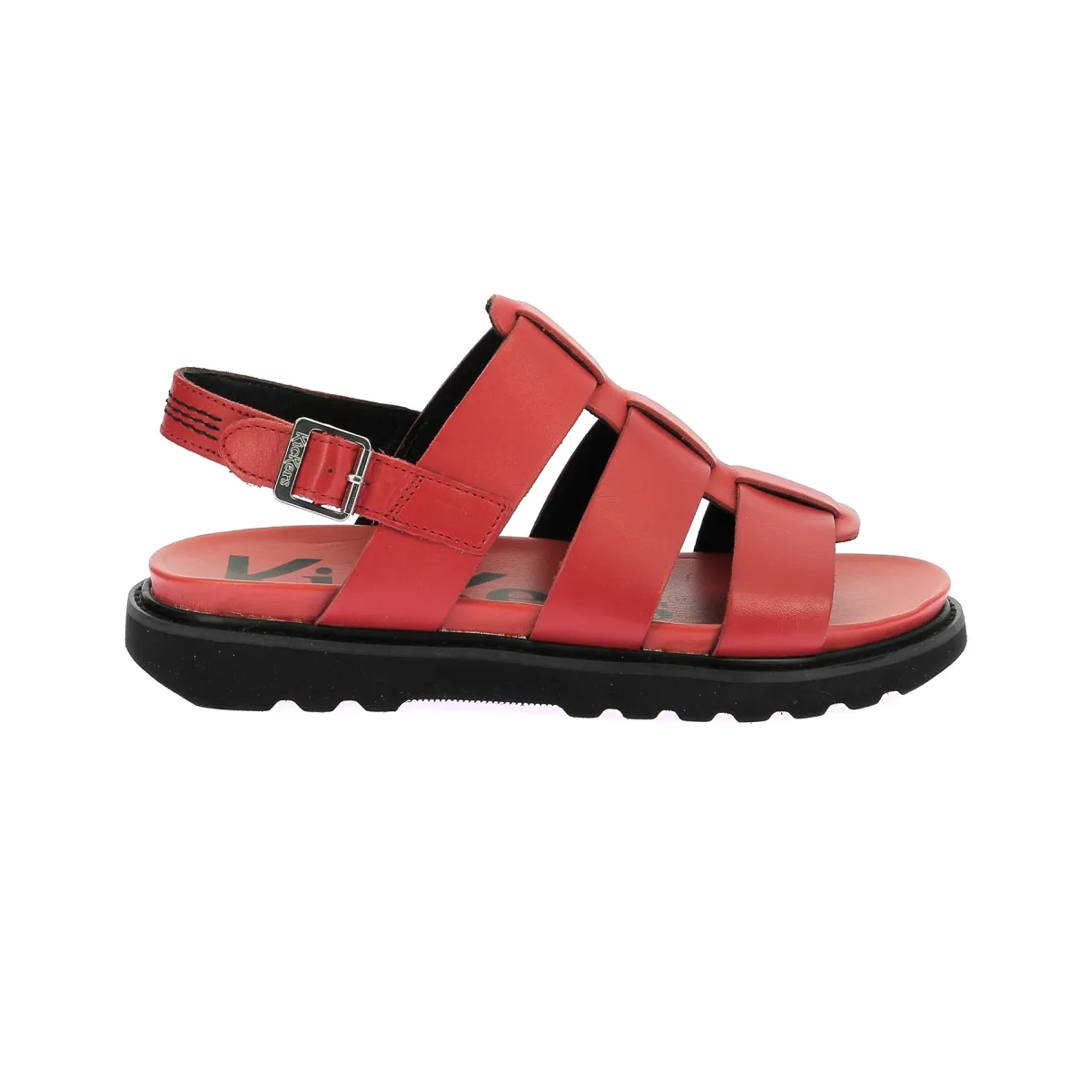 Sandales cuir Rouge NEOSINEAD