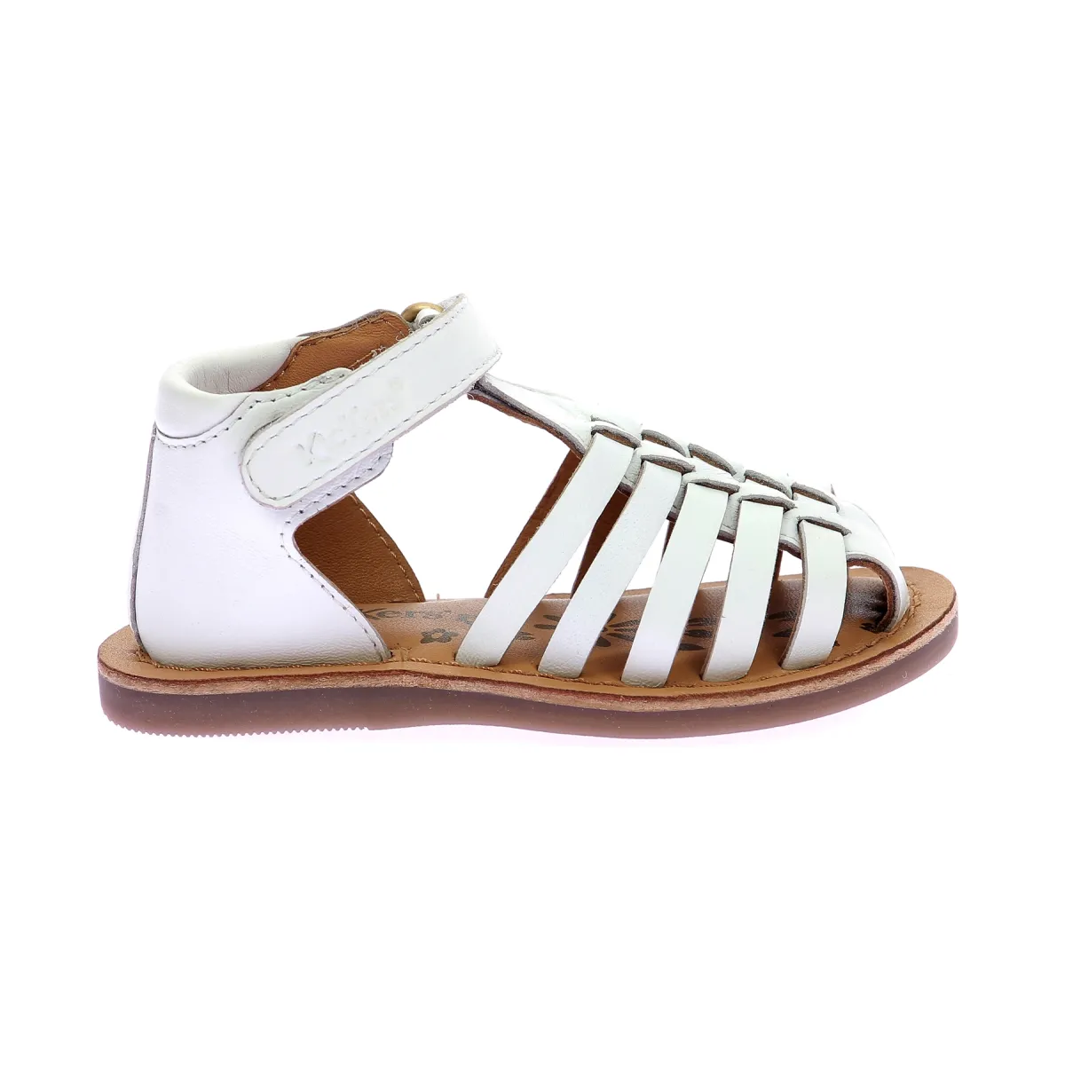 Sandales cuir Blanc KICK DILOLA