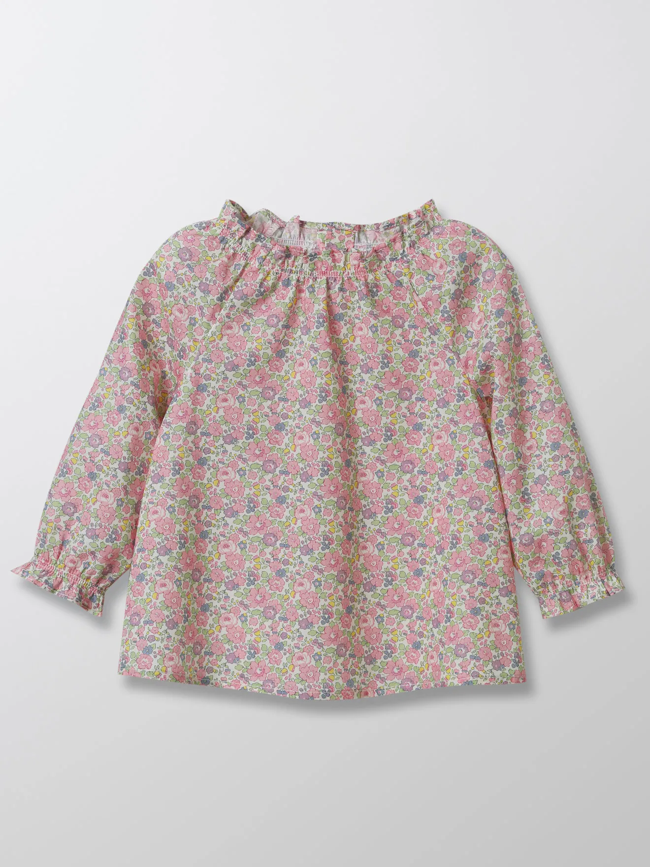 Blouse en tissu liberty betsy ann Rose