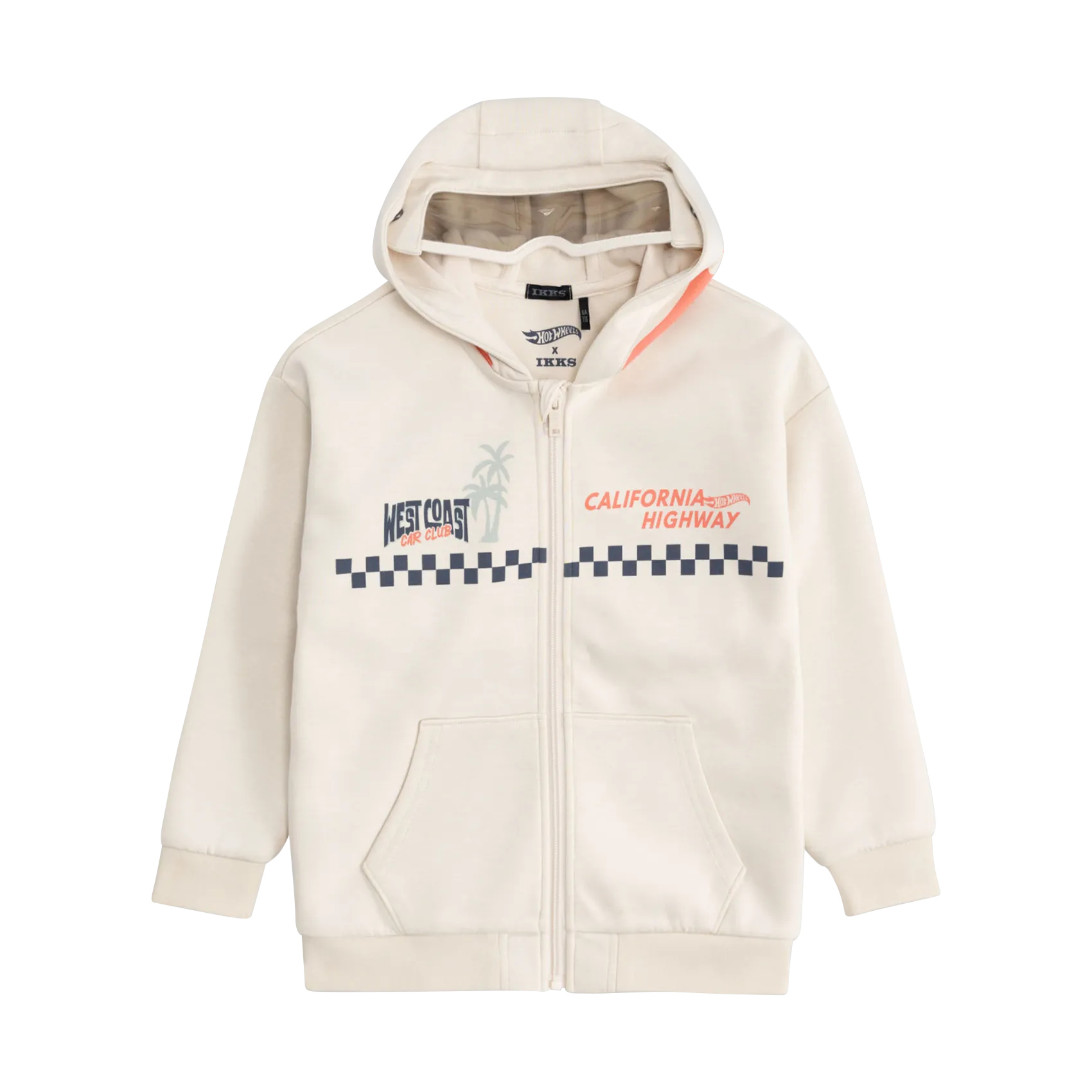 Sweat imprimé HOT WHEELS x IKKS Blanc