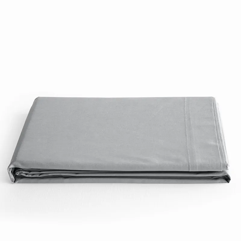 Drap plat "prémium" pour lit 1 place & 2 places Gris