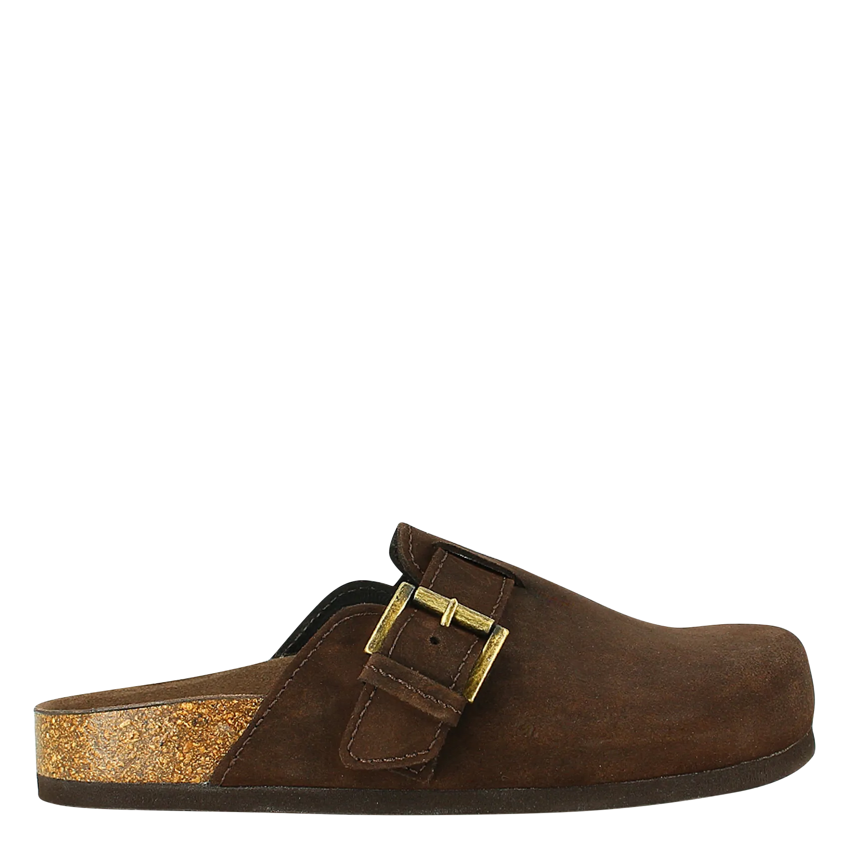 Mules en cuir Marron MUNCH