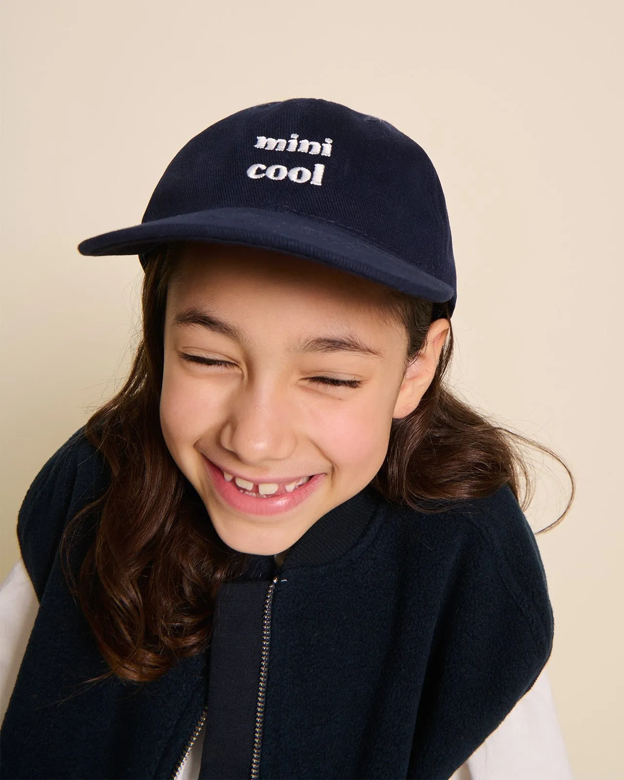 La casquette mini cool Bleu