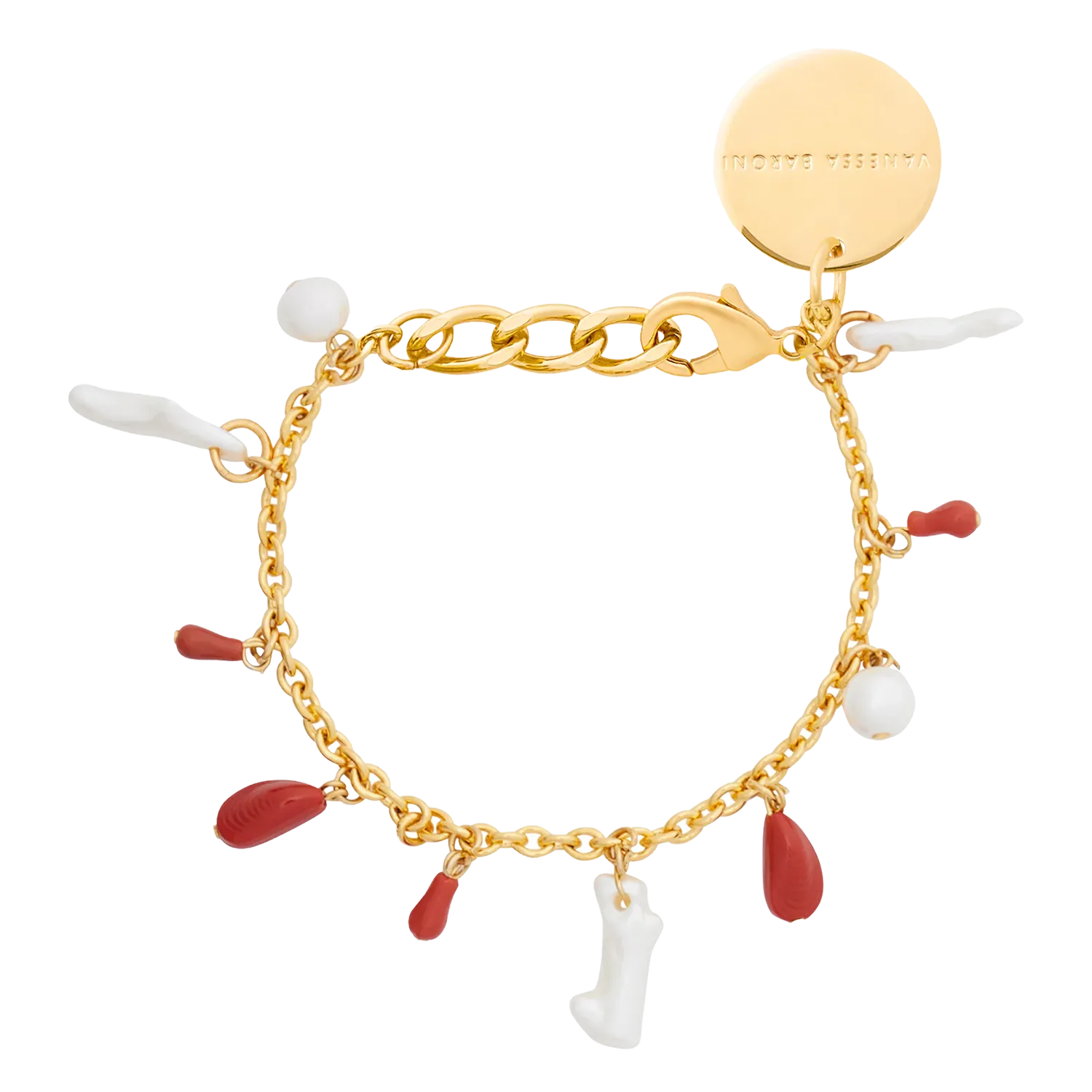 Bracelet à pendentifs Multicolore CORAL