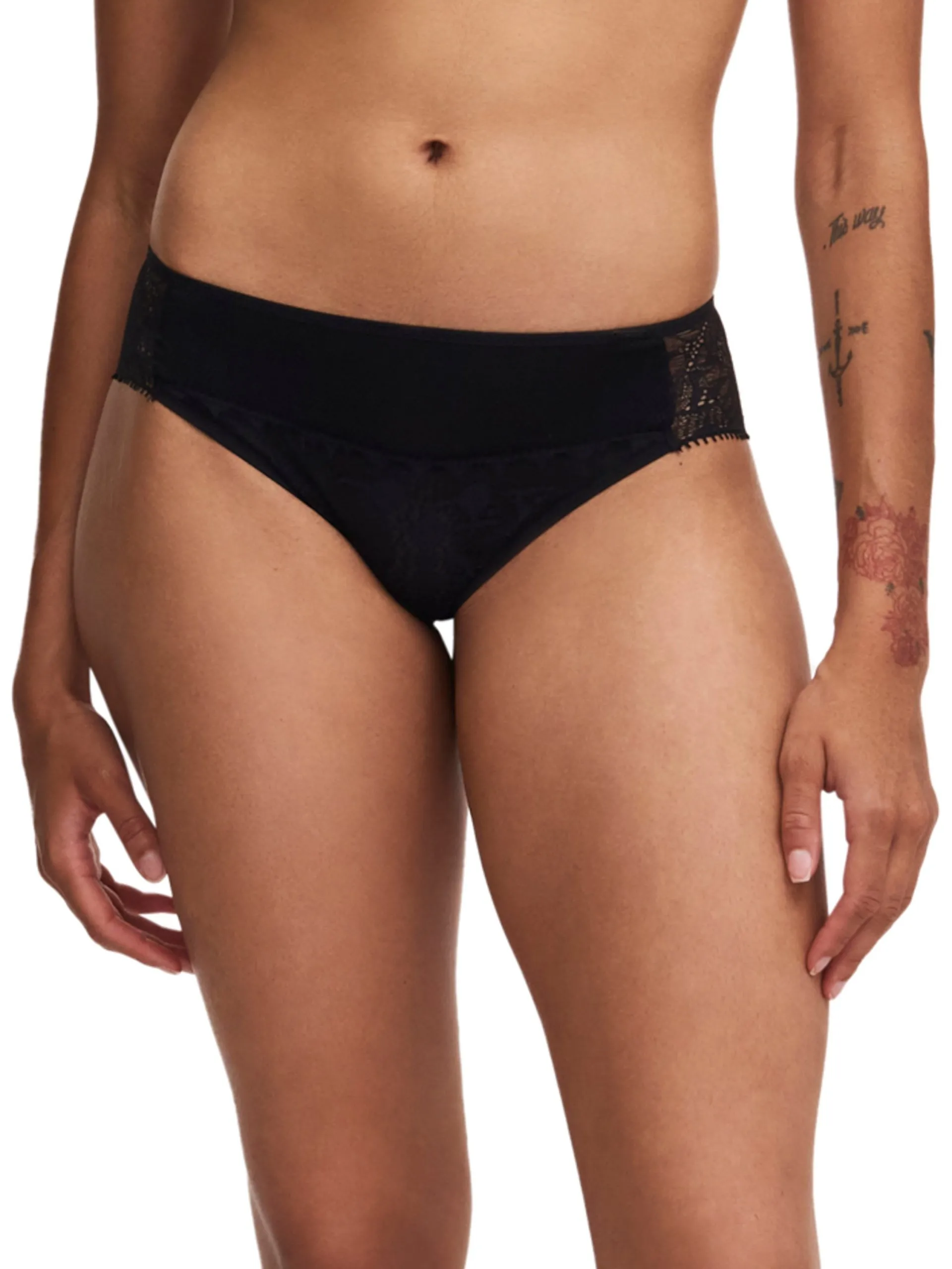 Slip évolutif en dentelle Noir DAY TO NIGHT