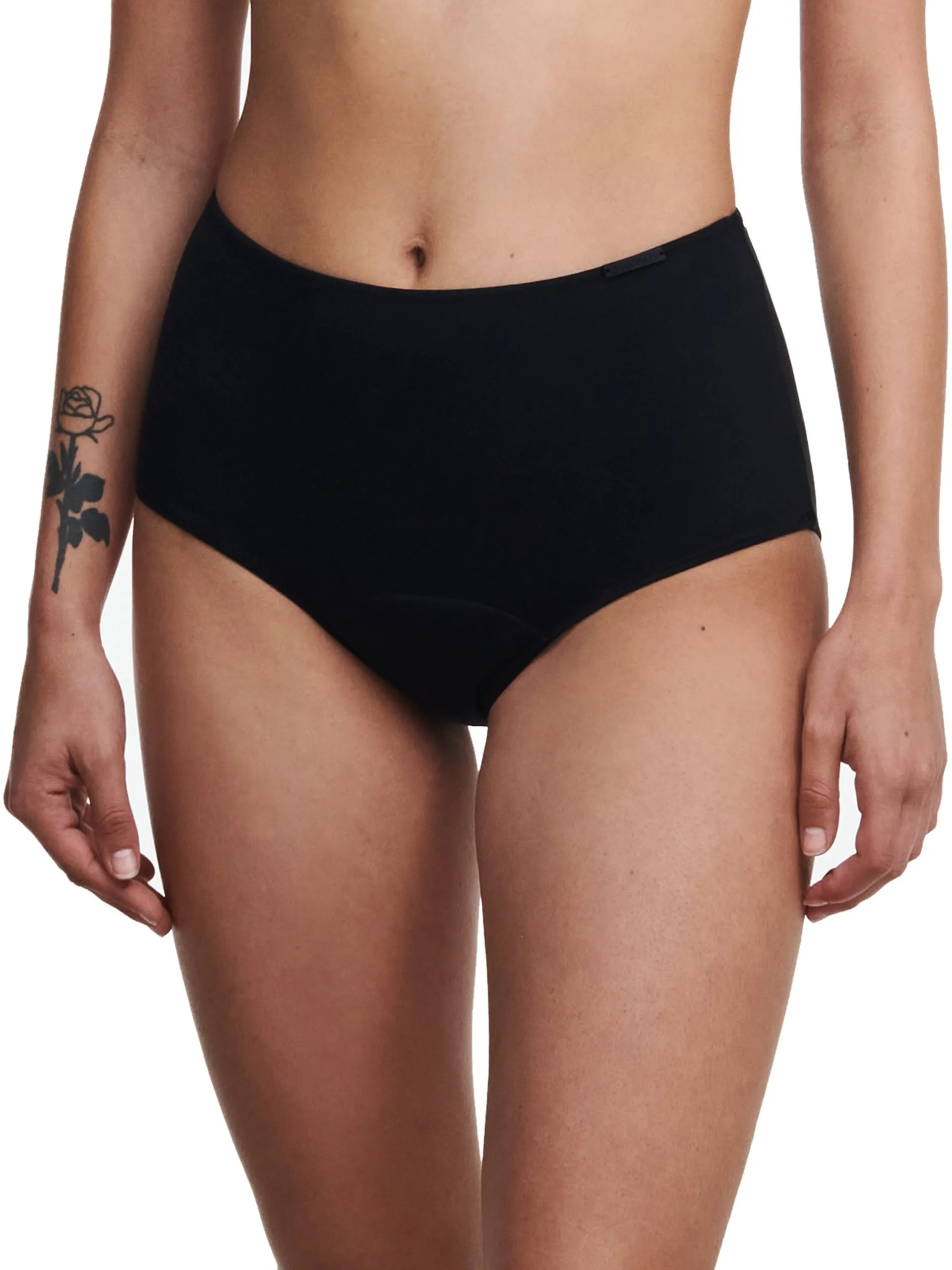 Culotte menstruelle taille haute Noir PER PANTY ESSENTIAL