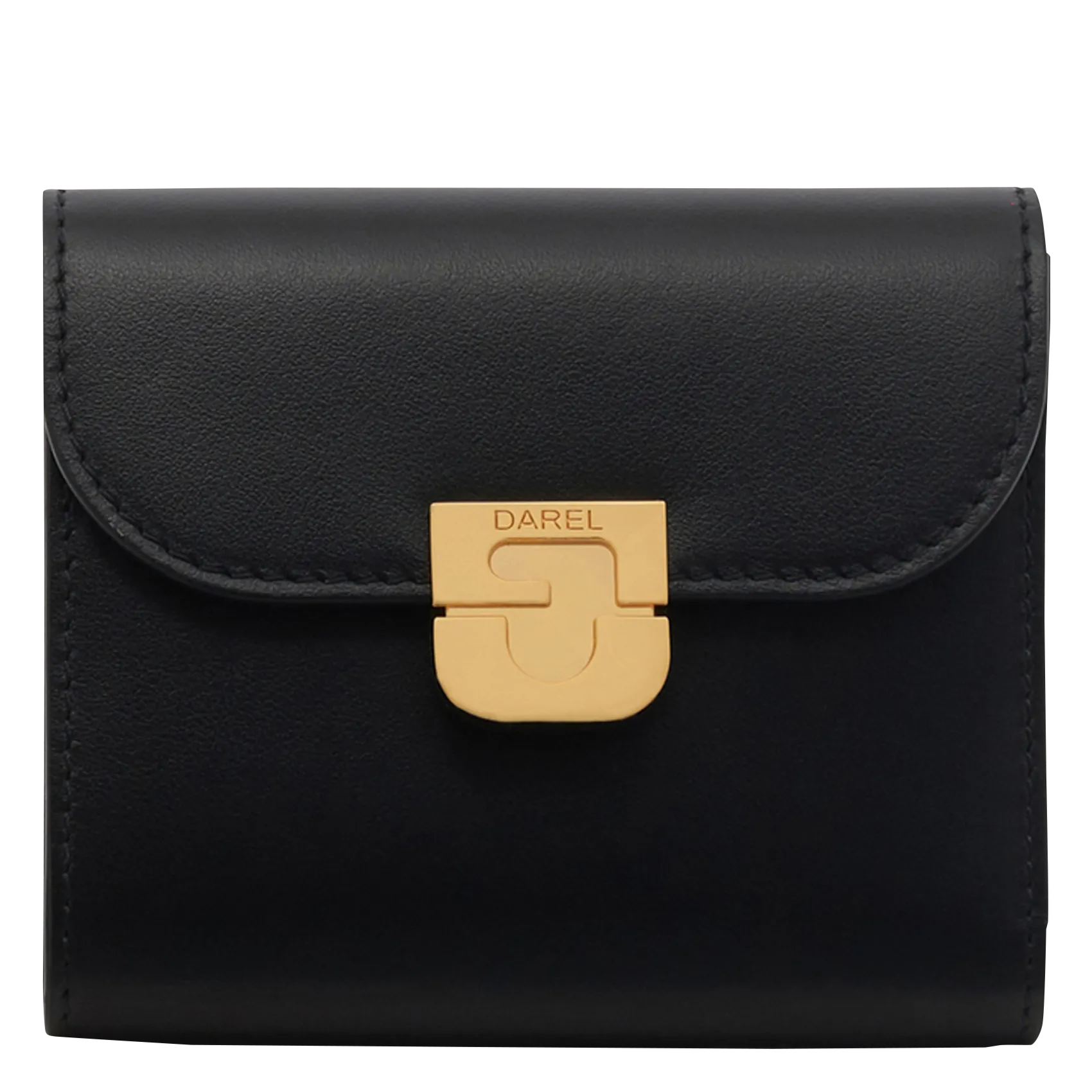 Portefeuille en cuir Noir MINI WALLET