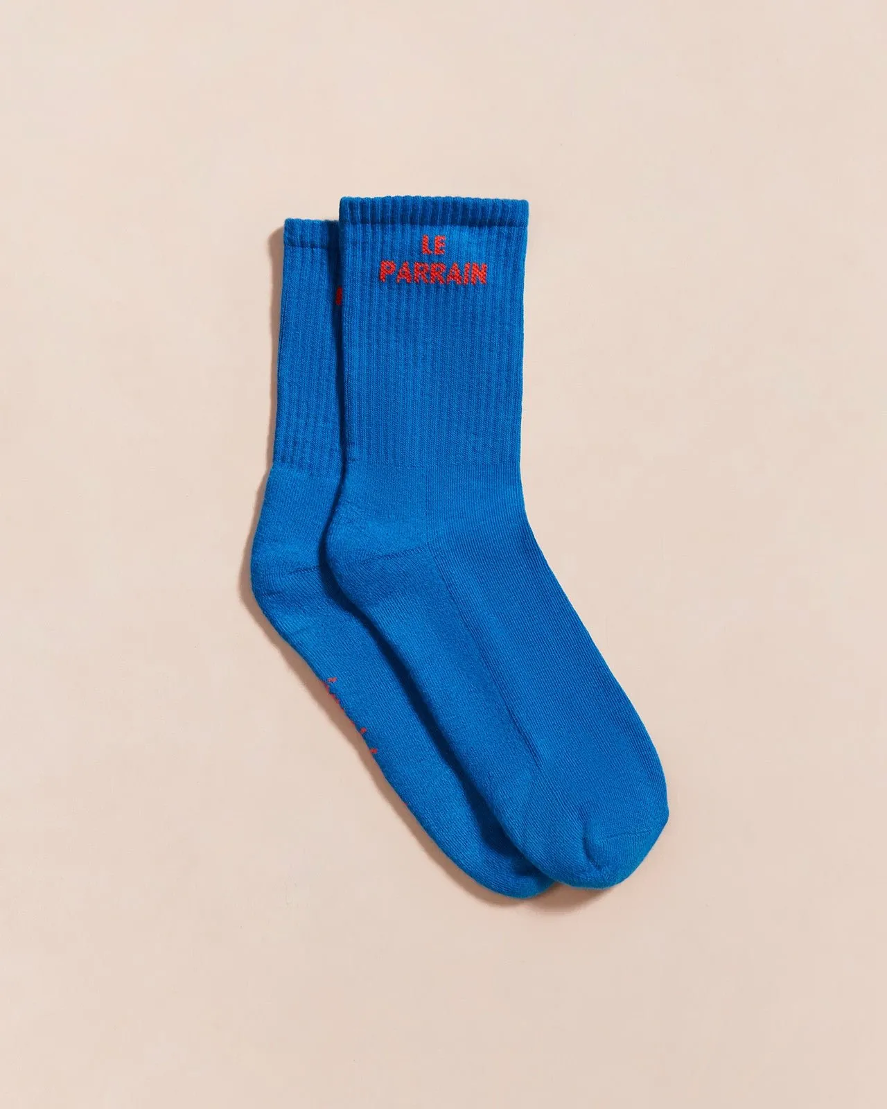 Les chaussettes le parrain Bleu