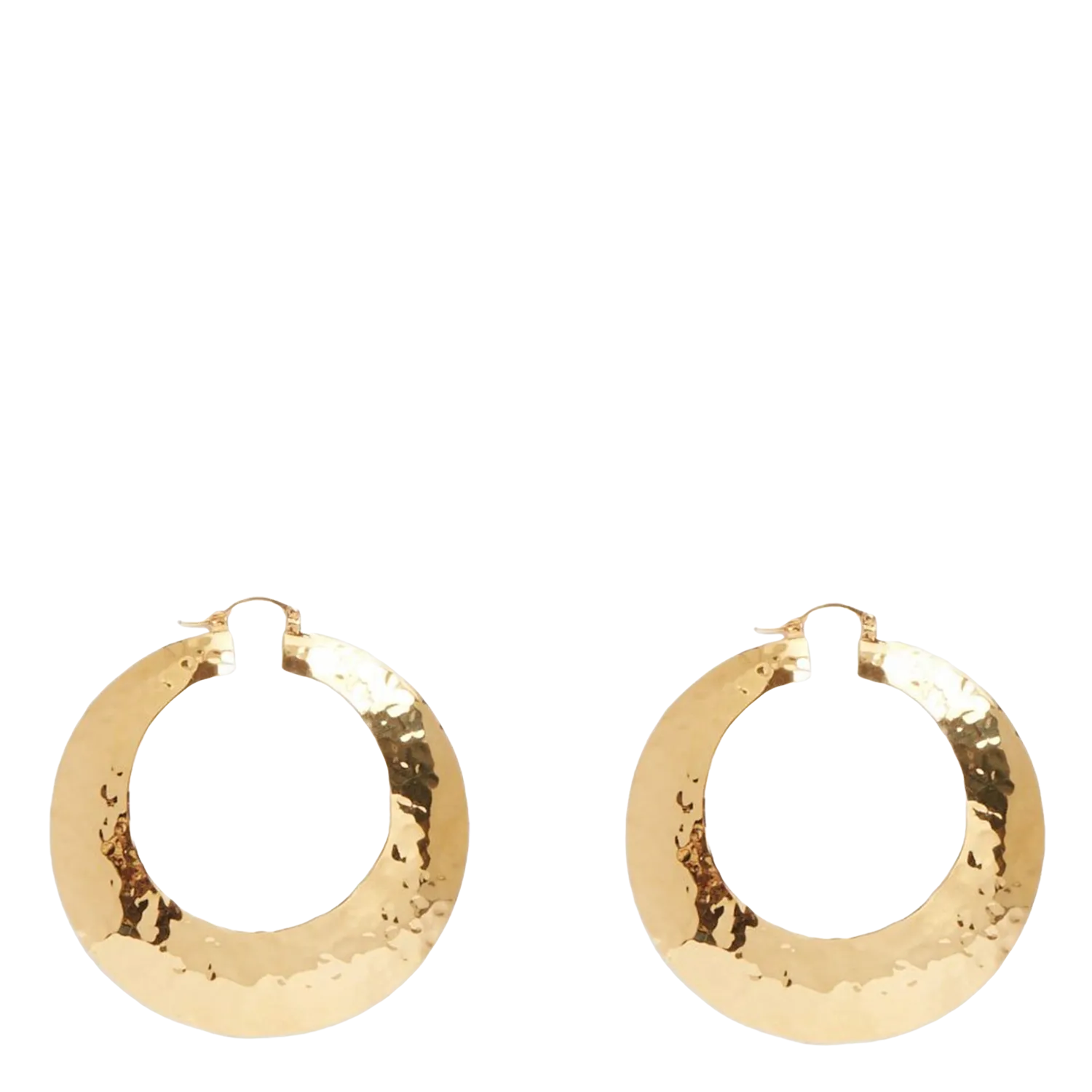 Créoles texturées Doré