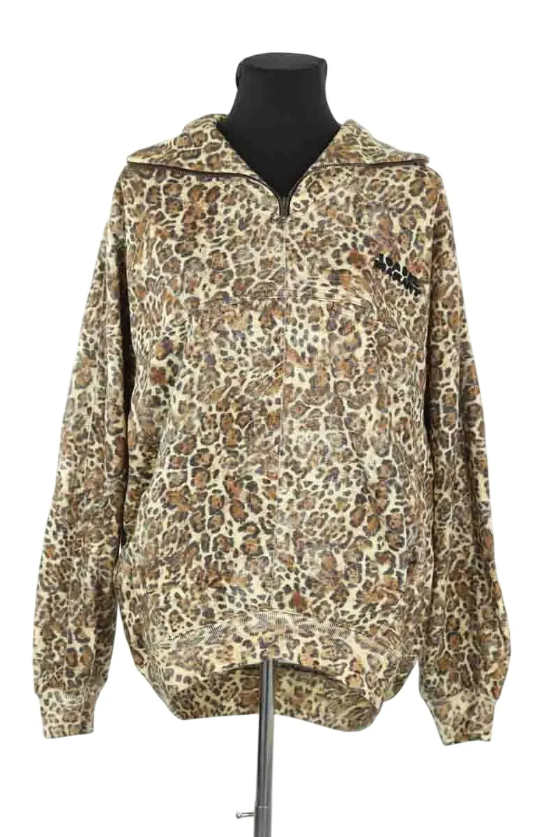 Sweatshirt en coton Marron