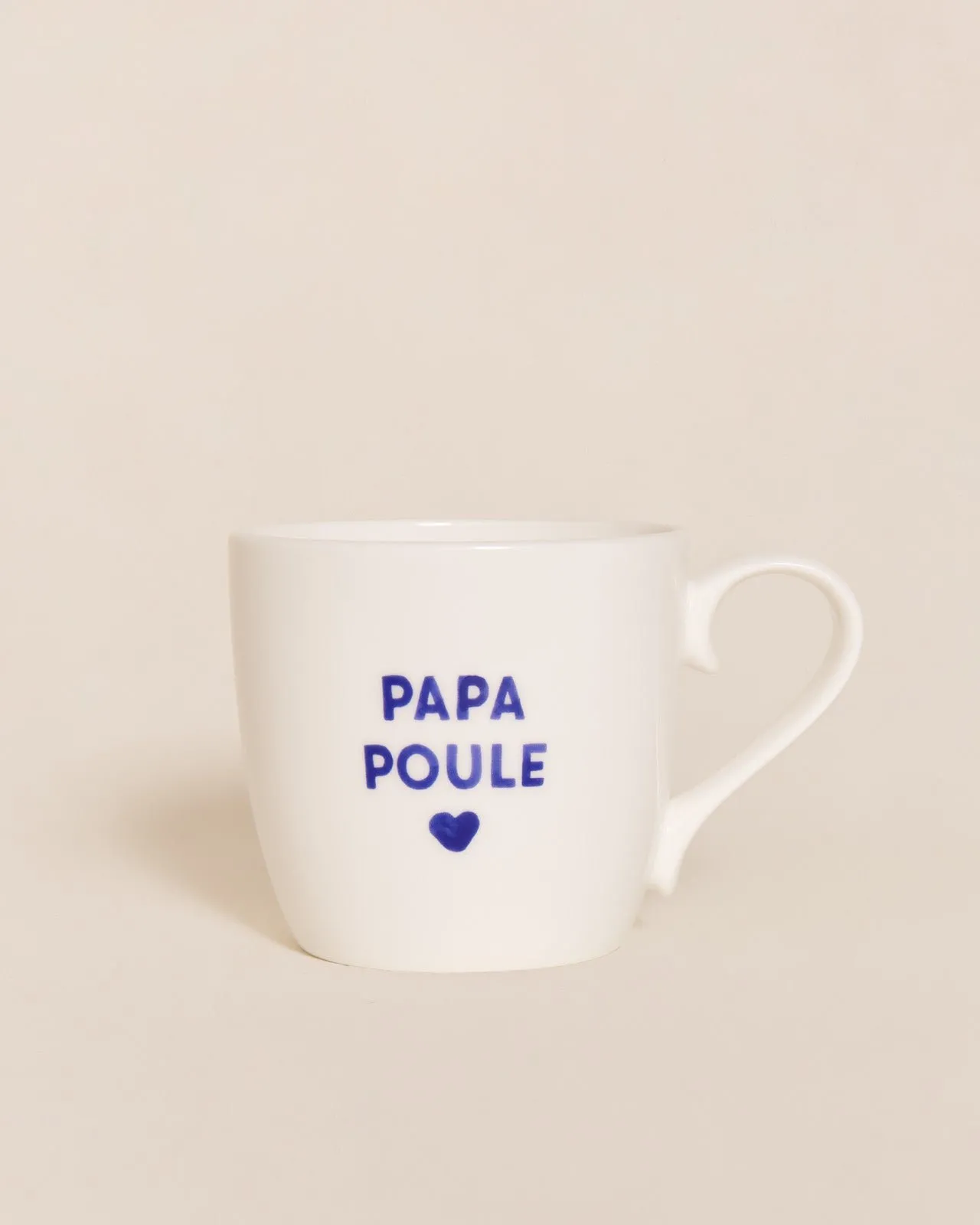Le mug papa poule Blanc