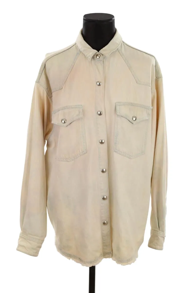 Chemise en coton Beige