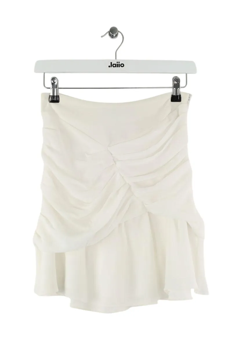 Mini jupe blanc Blanc