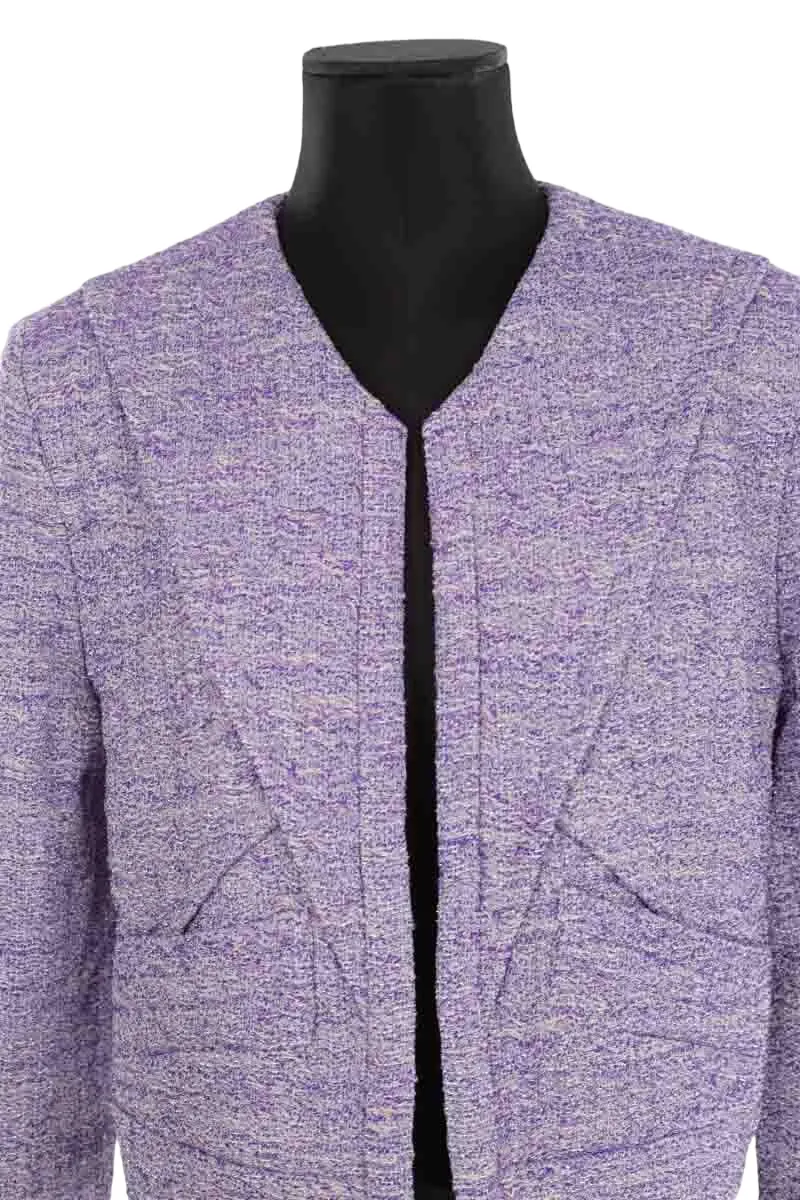 Veste en coton Violet